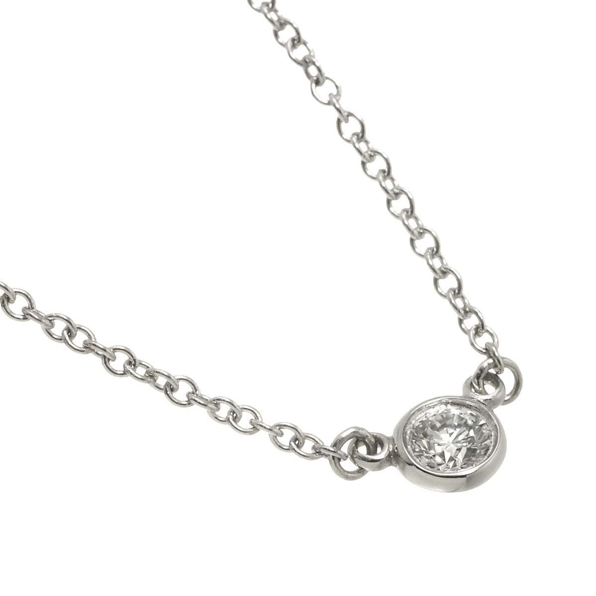 By The Yard Diamond Necklace Platinum