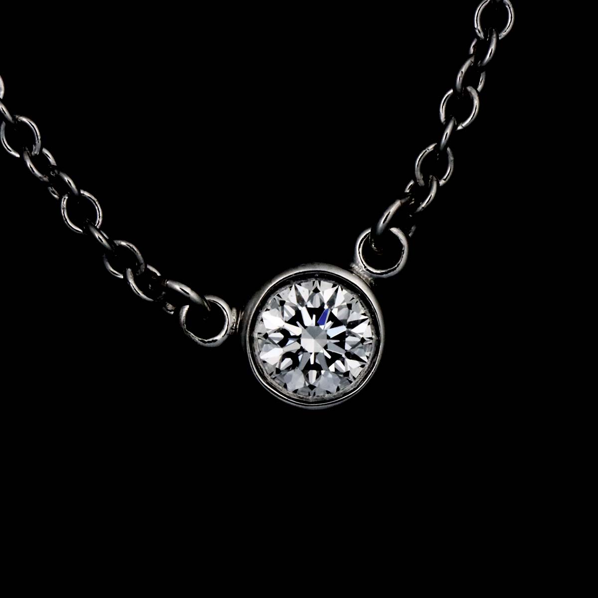By The Yard Diamond Necklace Platinum