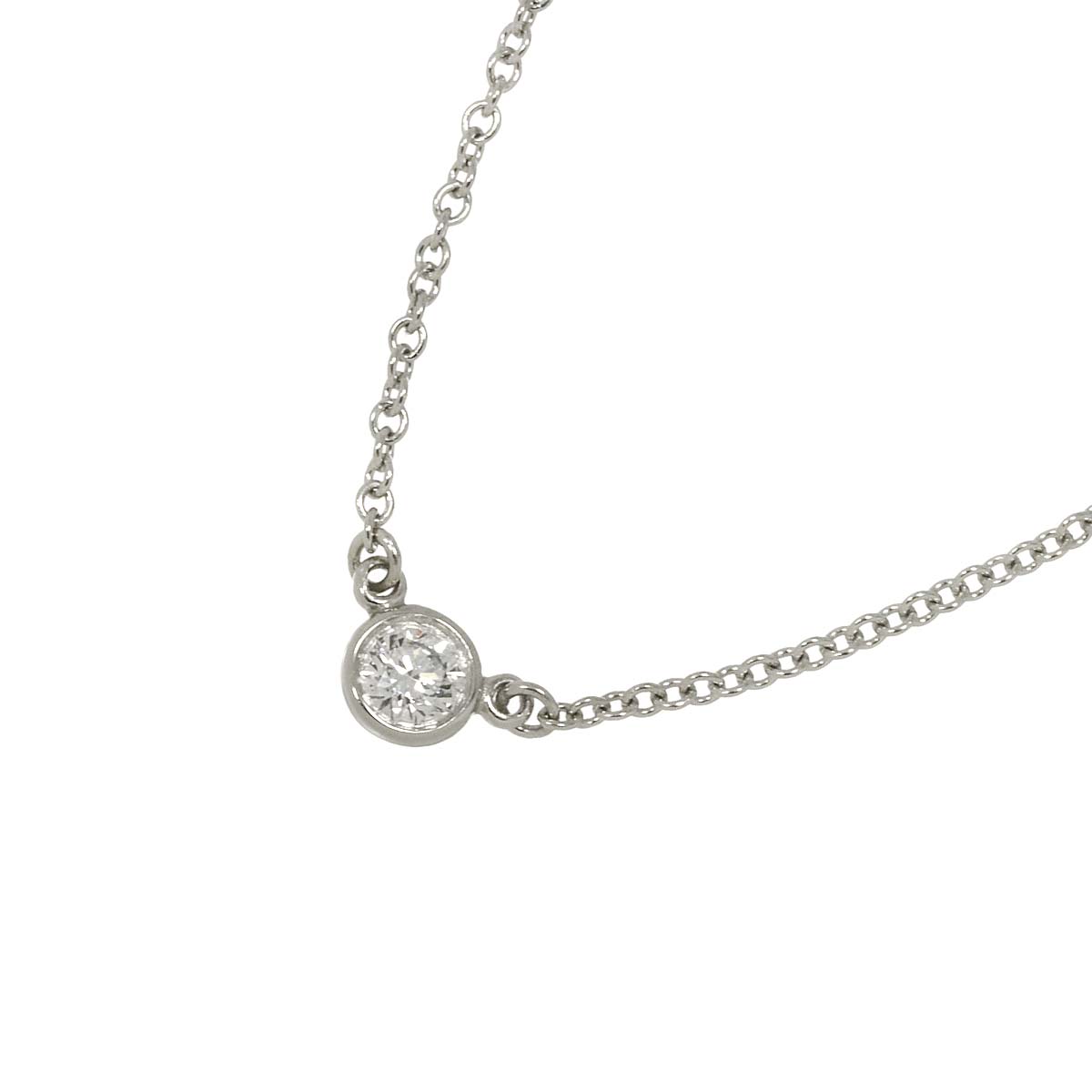 By The Yard Diamond Necklace Platinum