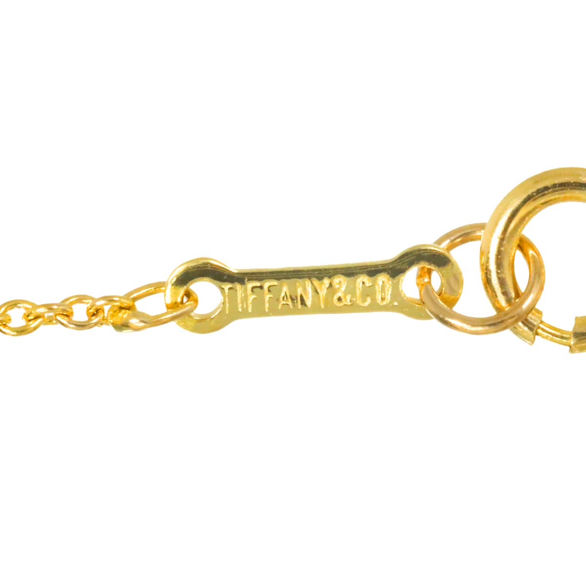 Bean Necklace 18K Yellow Gold 750