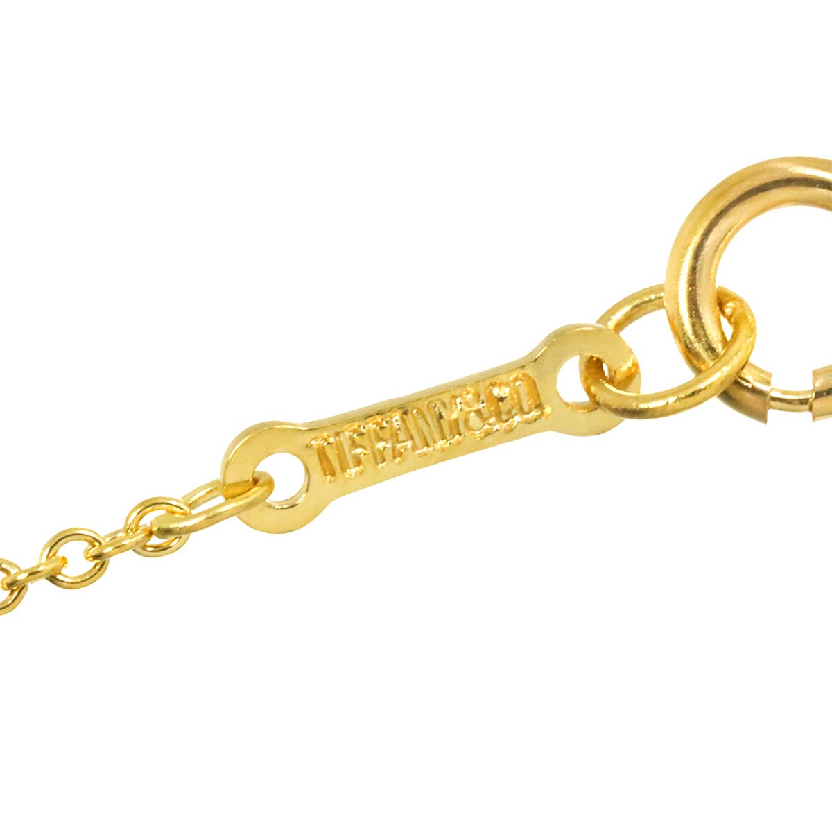 Bean Necklace 18K Yellow Gold 750