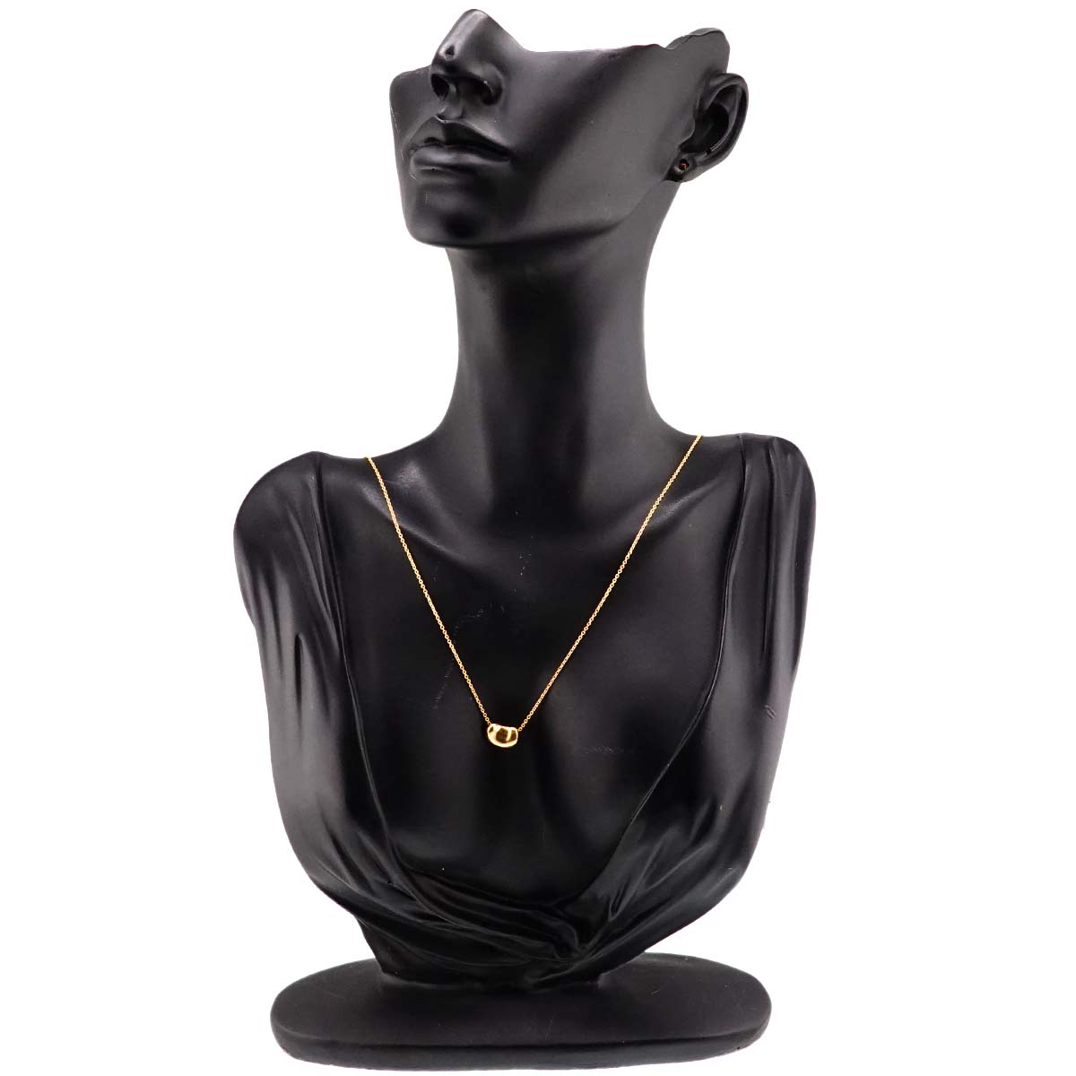 Bean Necklace 18K Yellow Gold 750