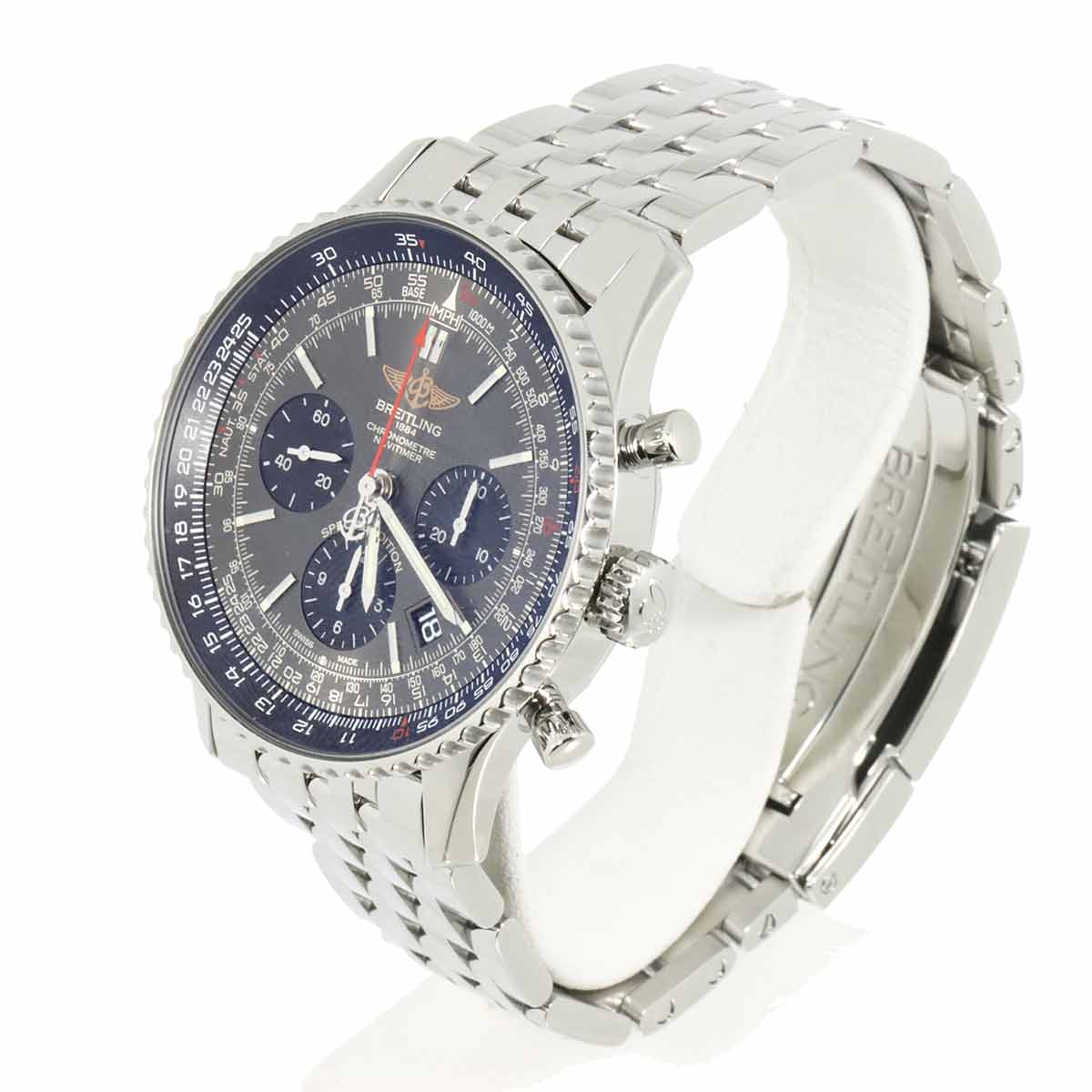 Navitimer01 AB0121 Automatic Gray Dial Mens Watch