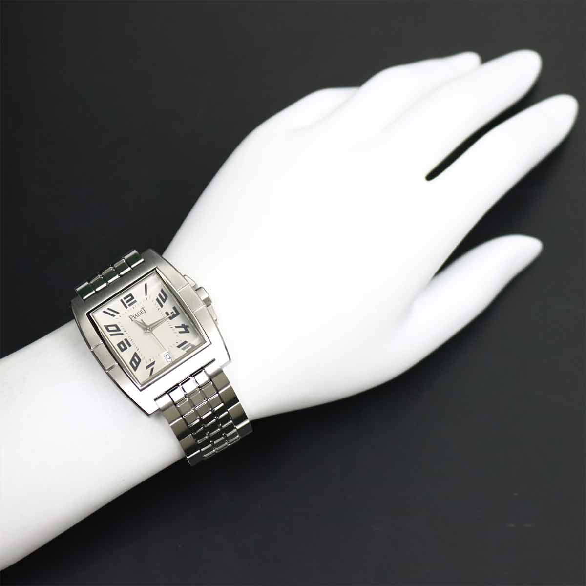 upstream 27050 Date Automatic Silver Dial Mens Watch