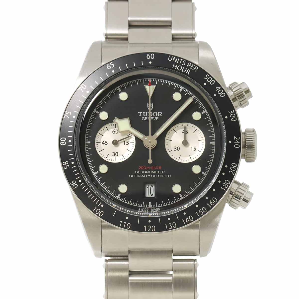 Black Bay Chronograph 79360N Automatic Black Dial Mens Watch