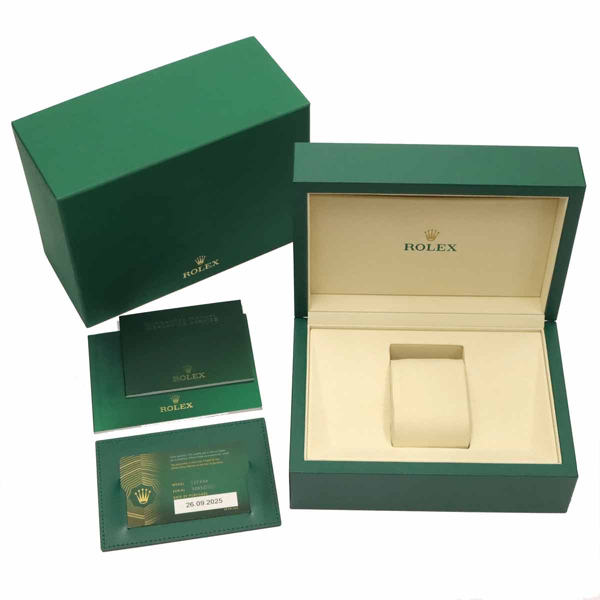 Land Dwellew 40 127334 Serial Random Automatic 750WG Mens Watch