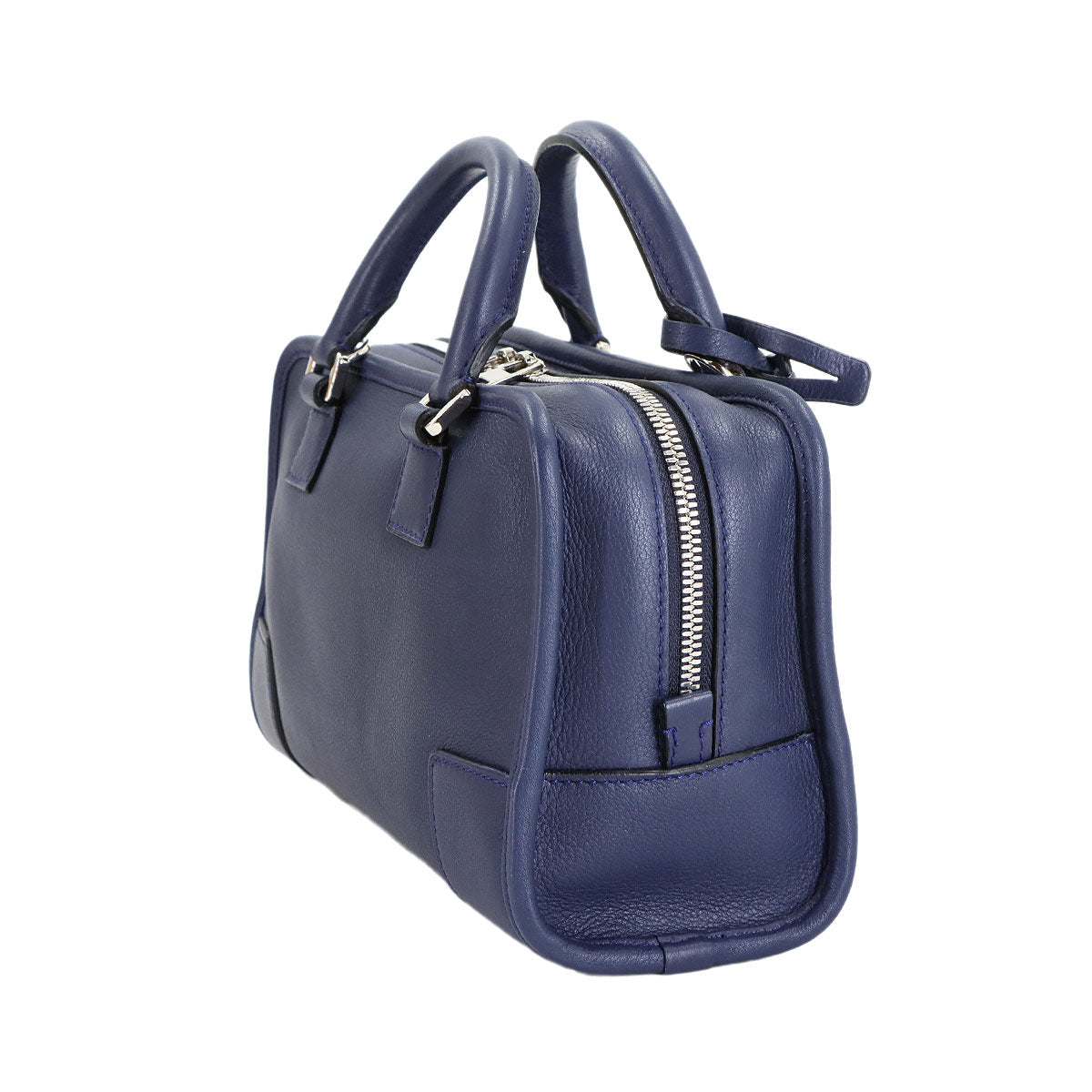 Amazona 23 Hand Bag Leather Navy 352.30.N71 Anagram