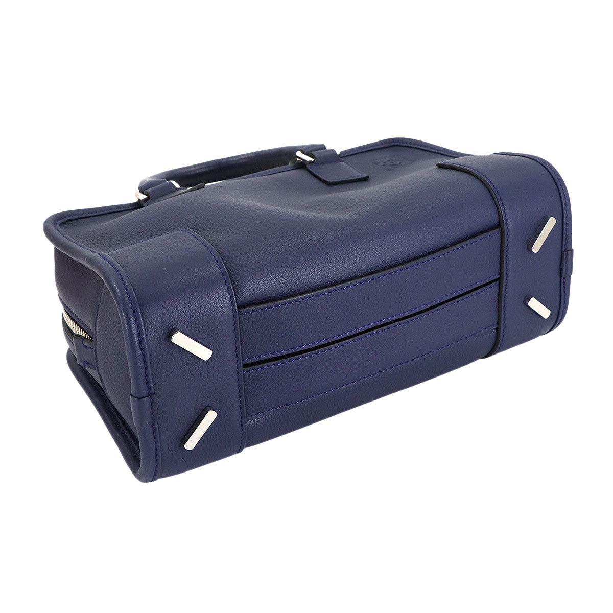 Amazona 23 Hand Bag Leather Navy 352.30.N71 Anagram