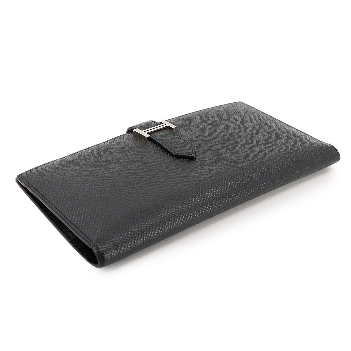 Bearn Classic Long Wallet Epsom Black Purse