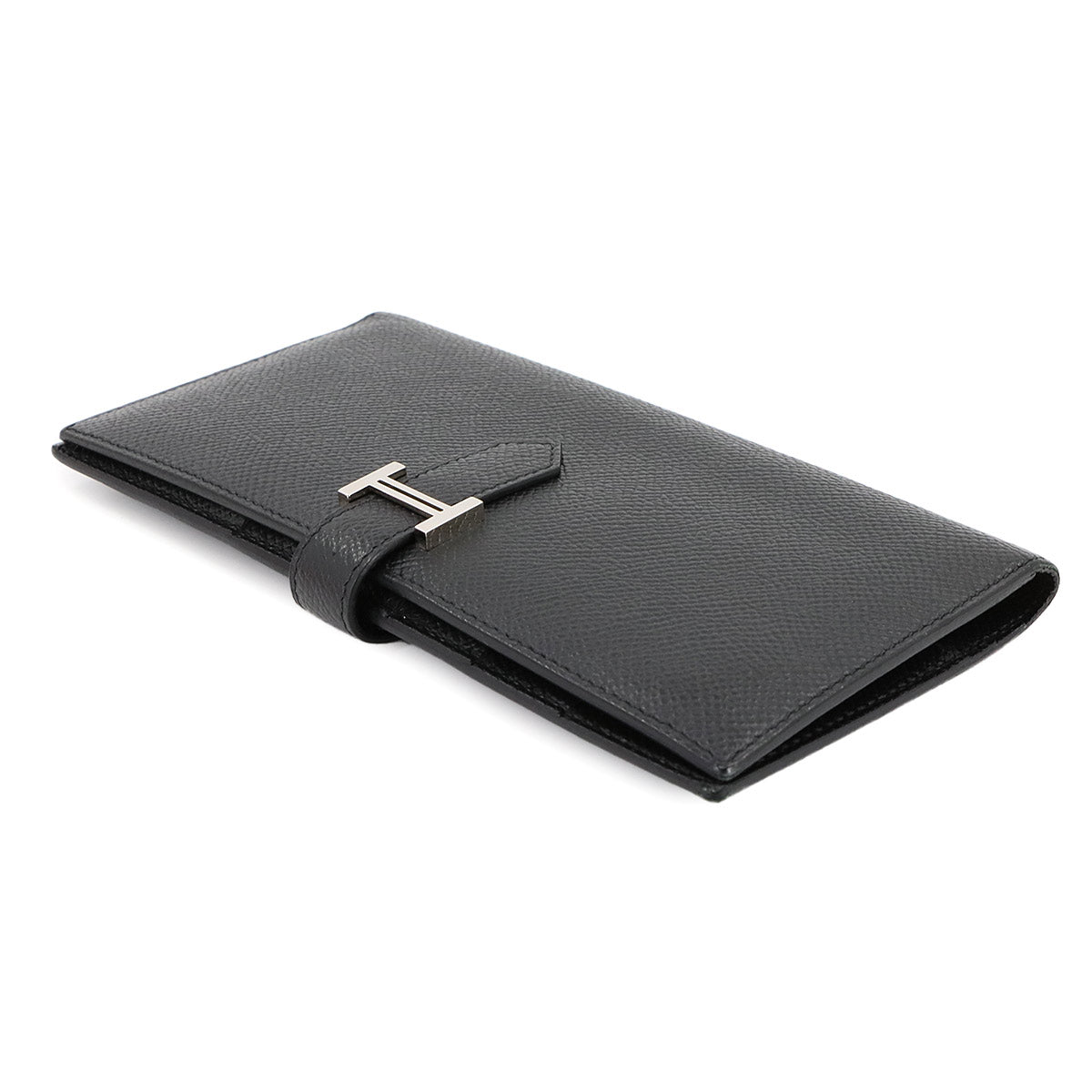 Bearn Classic Long Wallet Epsom Black Purse