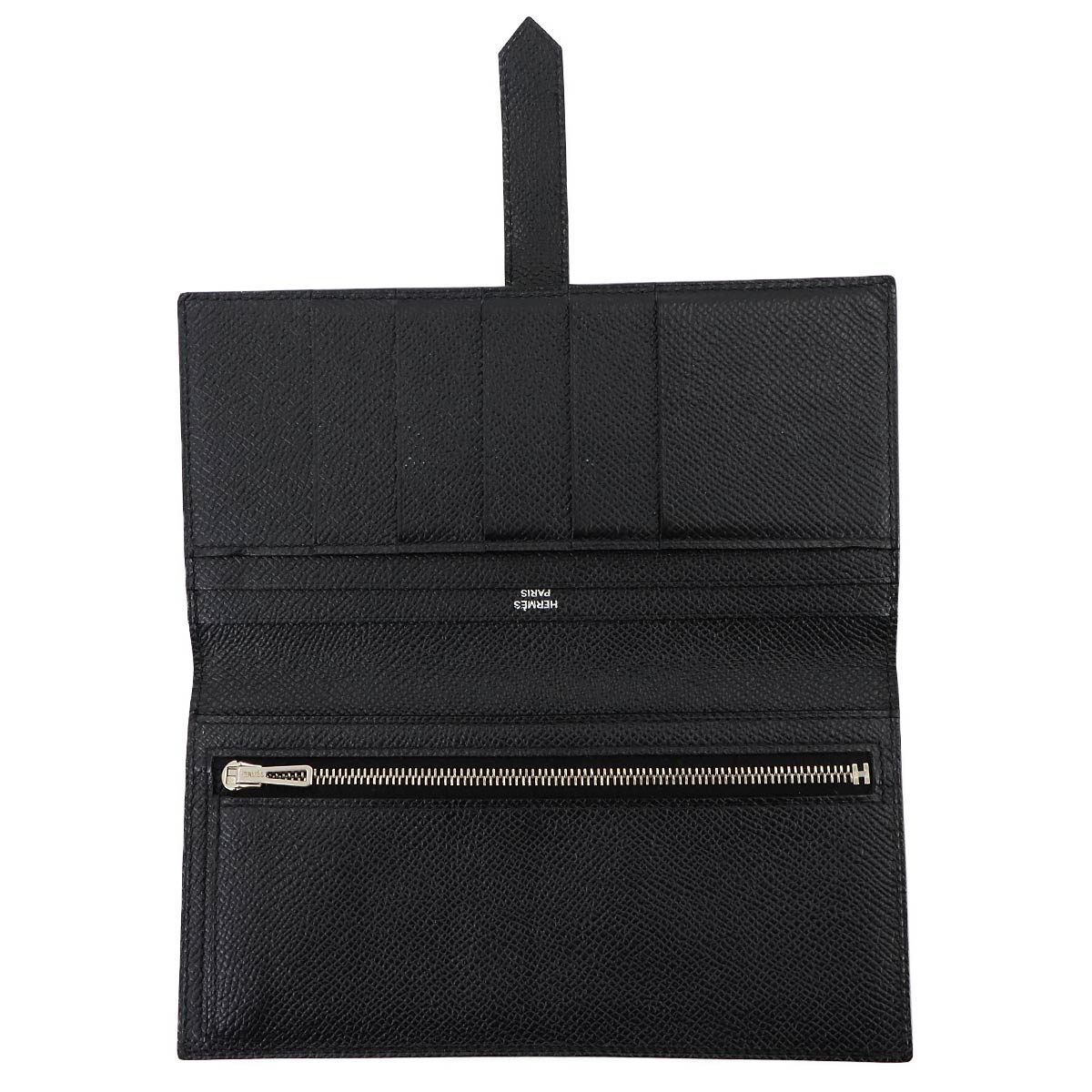 Bearn Classic Long Wallet Epsom Black Purse