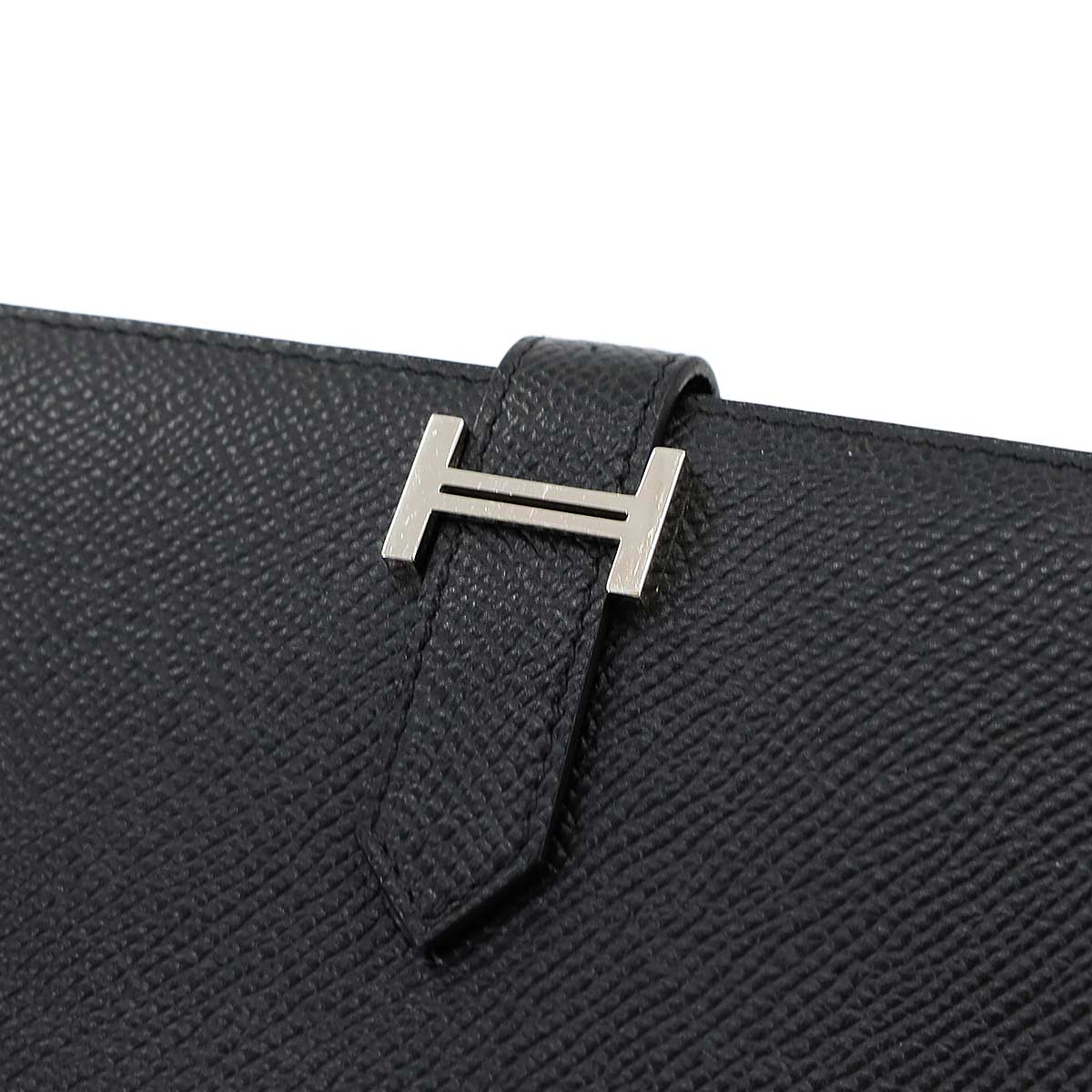 Bearn Classic Long Wallet Epsom Black Purse