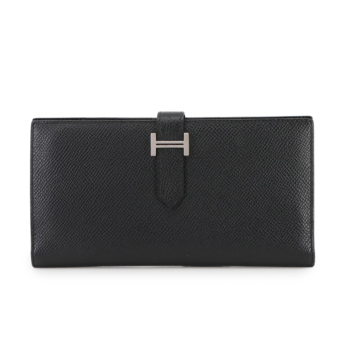Bearn Classic Long Wallet Epsom Black Purse