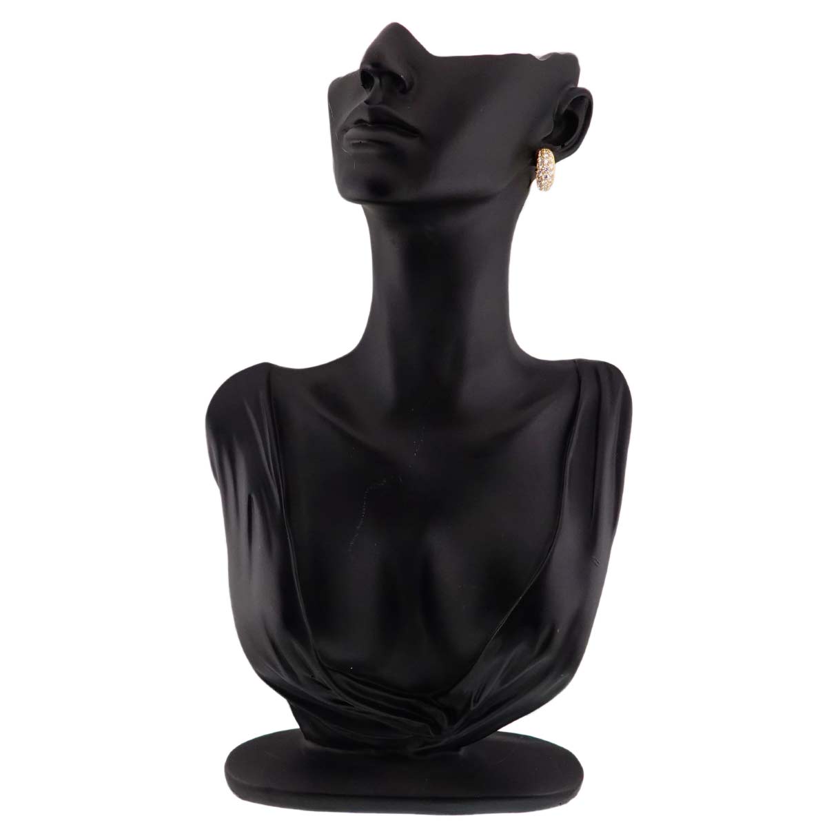 Diamond 1.310ct/1.291ct Earrings 18K Yellow Gold 750