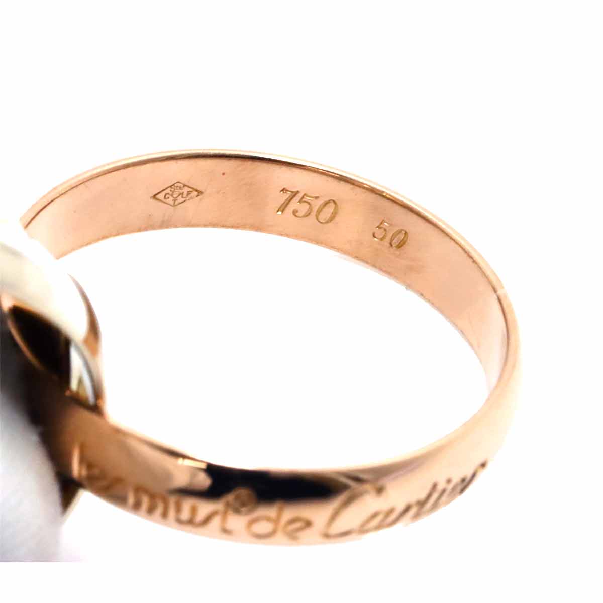 Trinity MM Ring 18K YG WG PG 750 Size50 5.25(US)