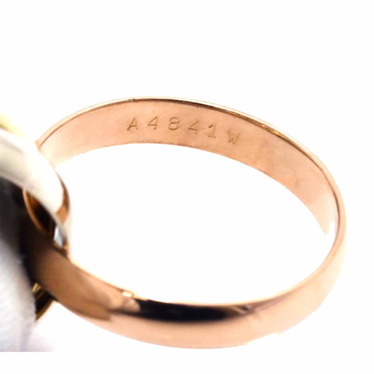 Trinity MM Ring 18K YG WG PG 750 Size50 5.25(US)