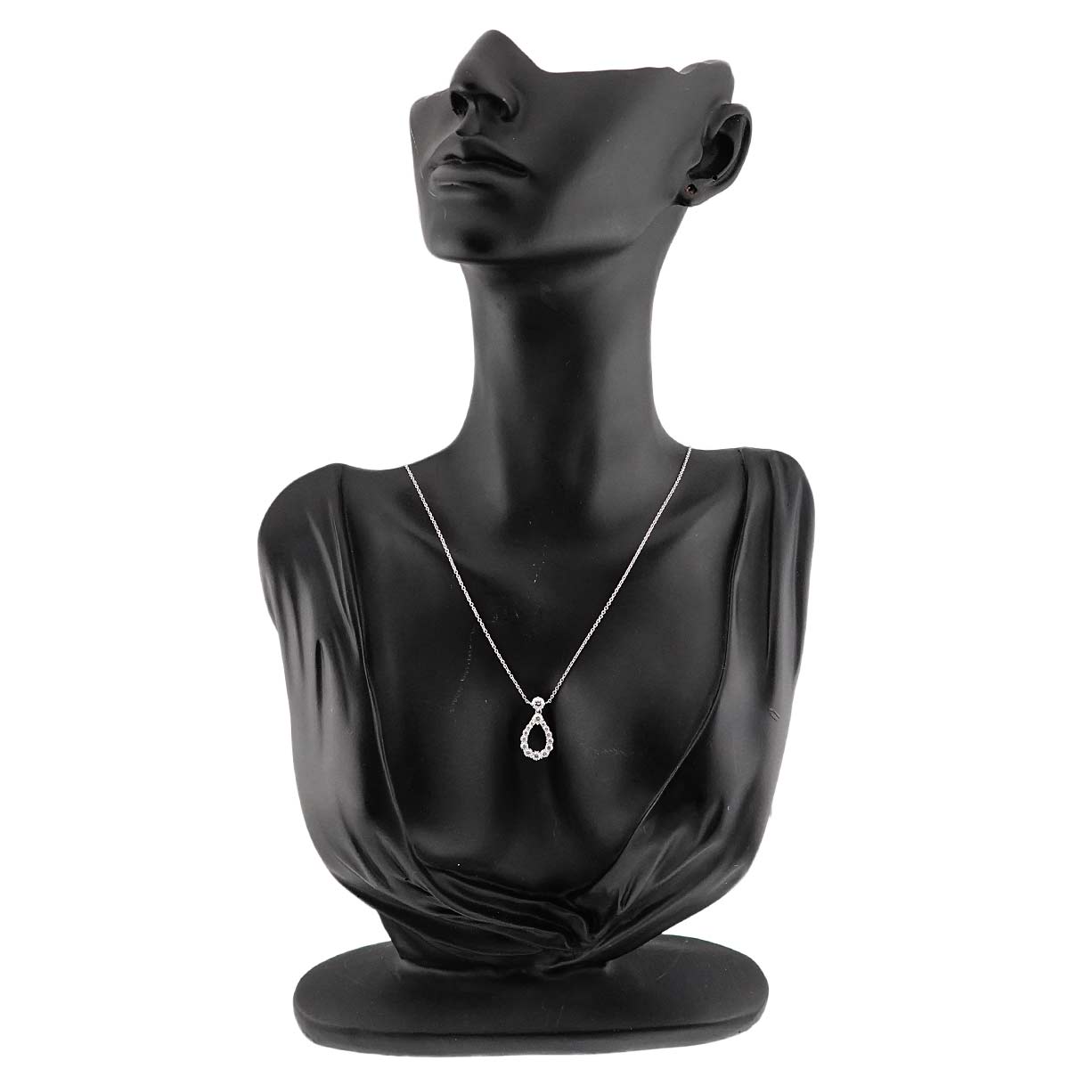 Loop Diamond Extra Large Necklace Pt