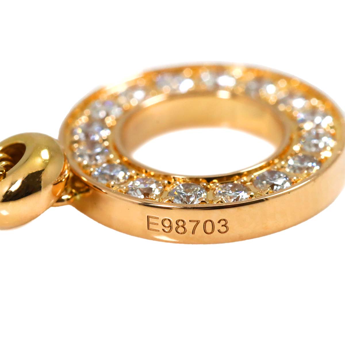 Possession Diamond Necklace 18K Pink Gold 750