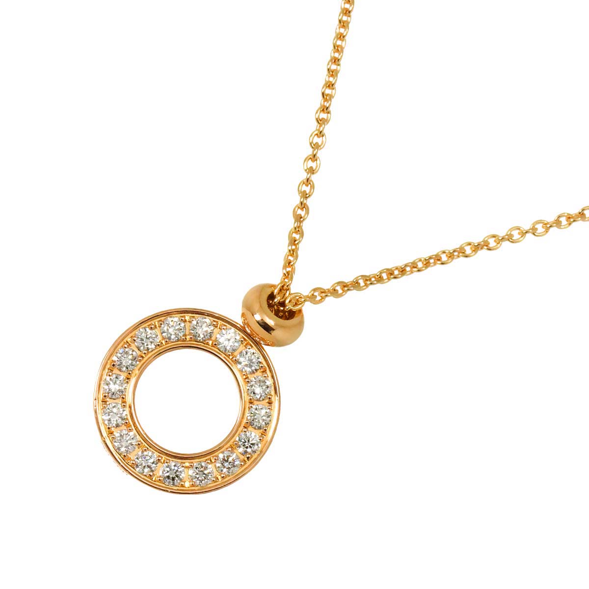 Possession Diamond Necklace 18K Pink Gold 750