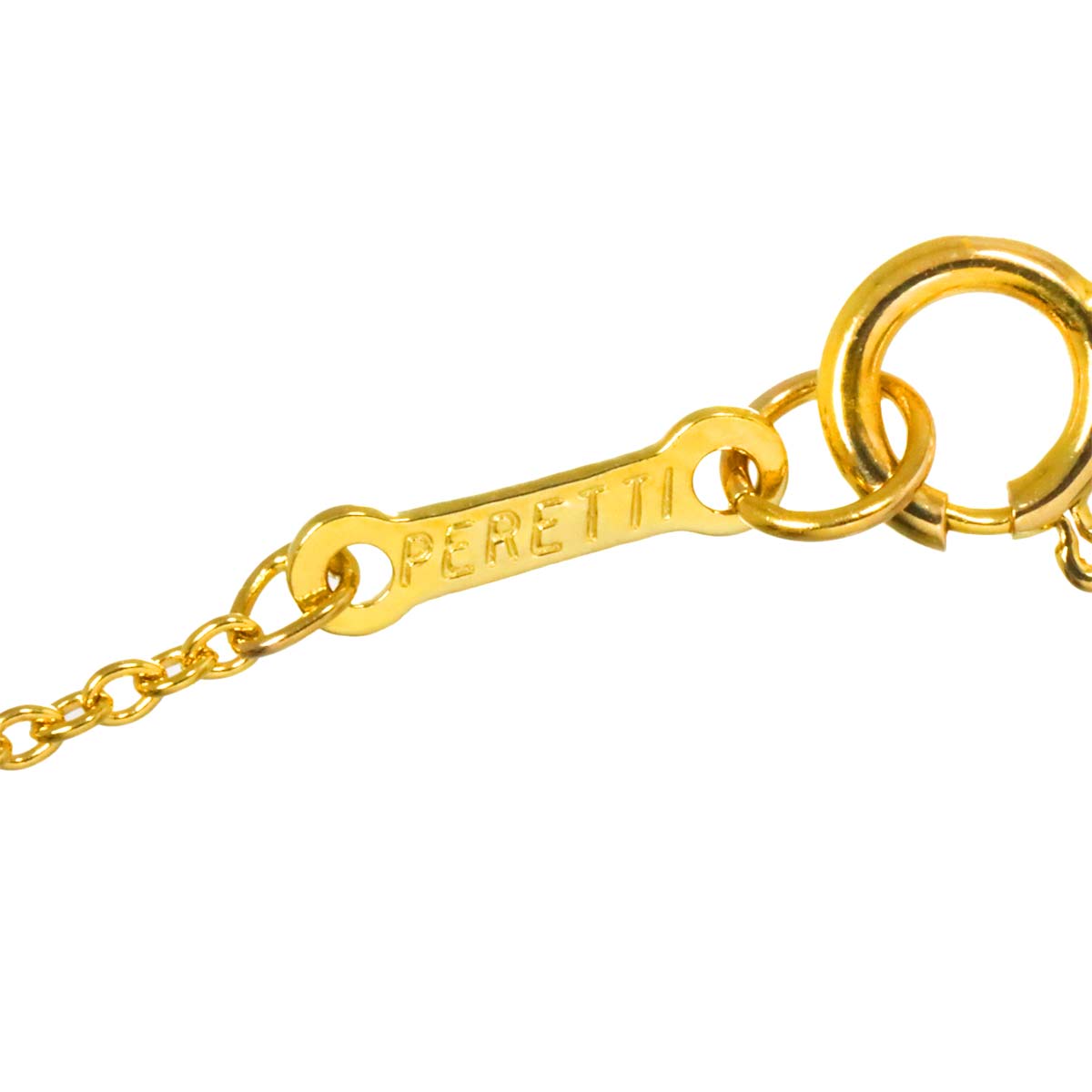 Bean Necklace 18K Yellow Gold 750