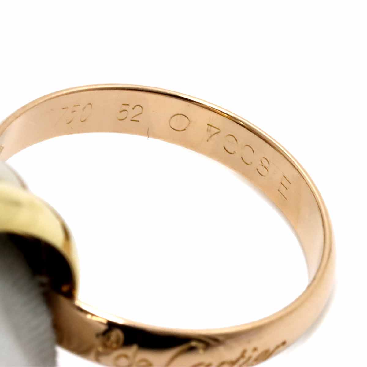 Trinity MM Ring 18K YG WG PG 750 Size52 6(US)