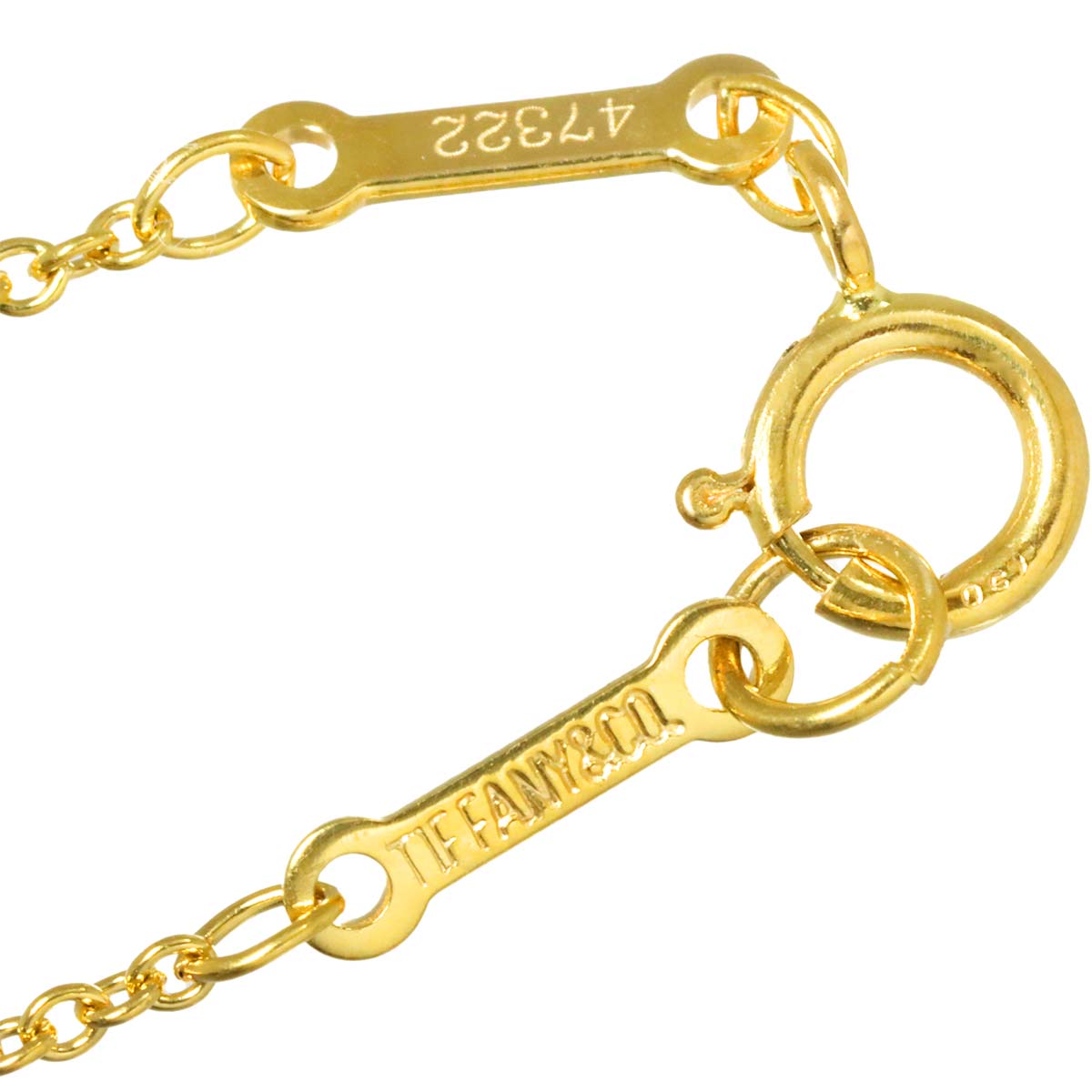 By The Yard Diamond 1P Necklace 18K Yellow Gold 750