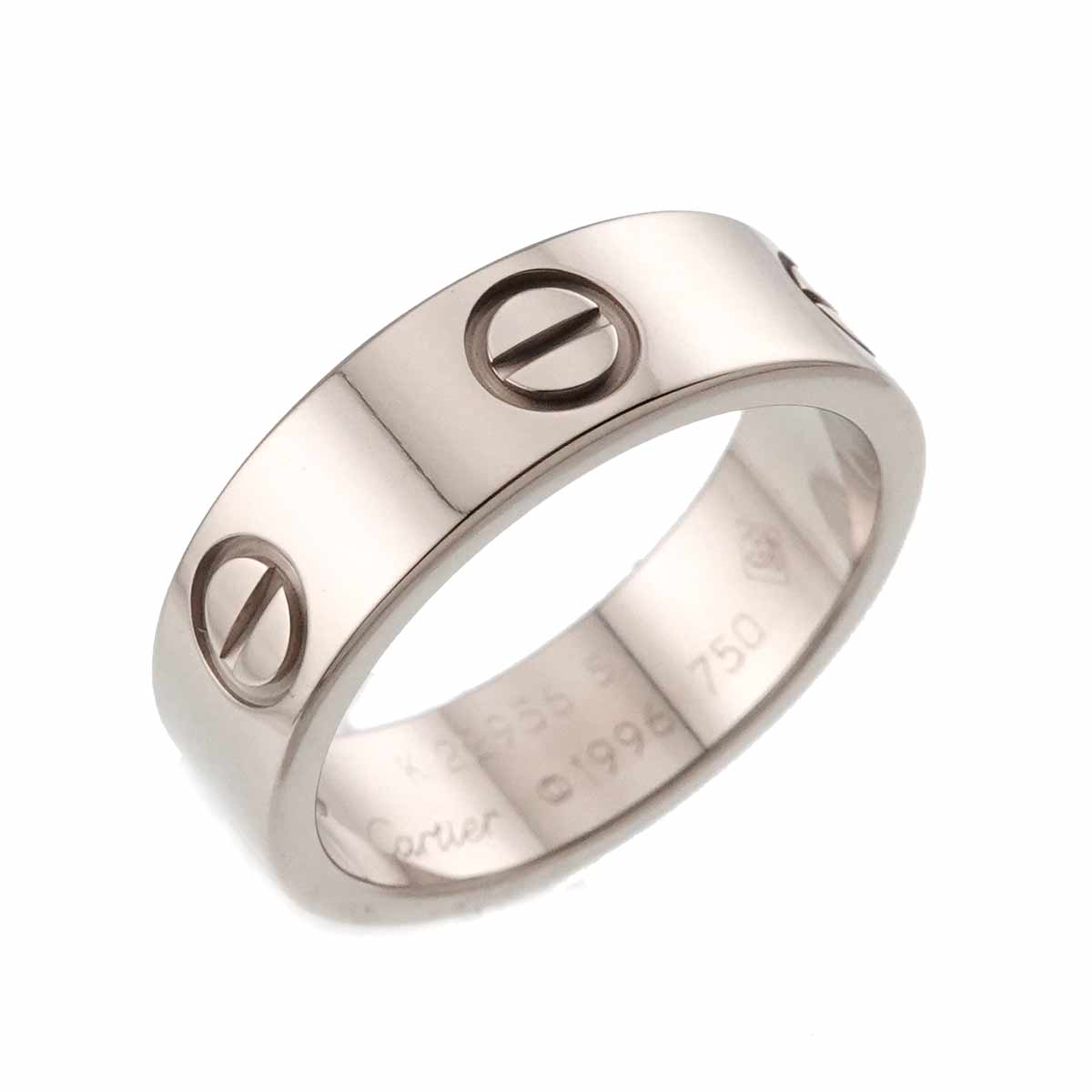 Love Ring 18K White Gold 750 size51 5.25(US)