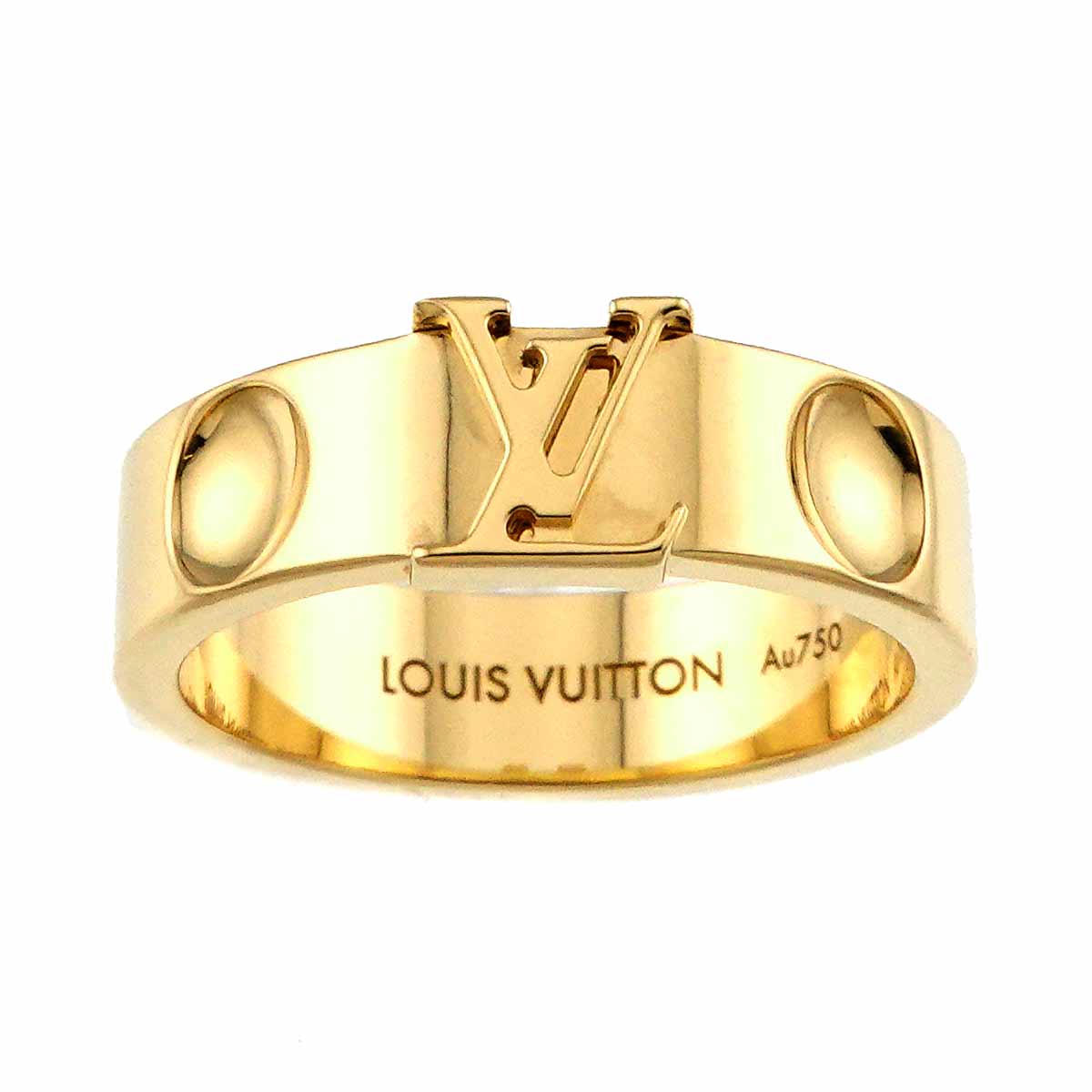Anplant LV Ring 18K YG 750 size51 5.25-5.5(US)