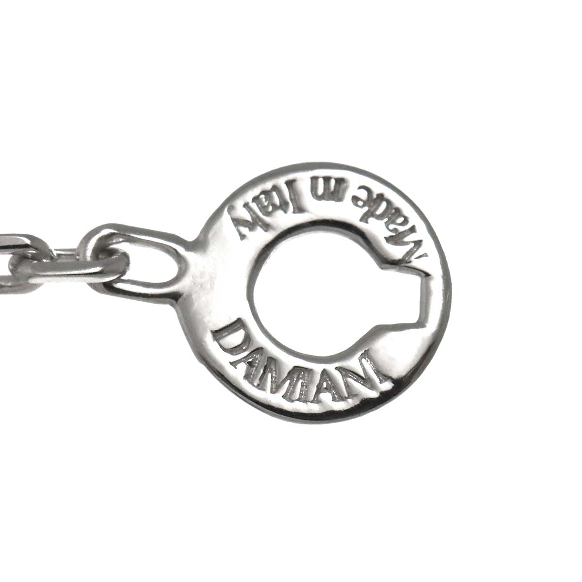 Cross Diamond Necklace 18K WG 750