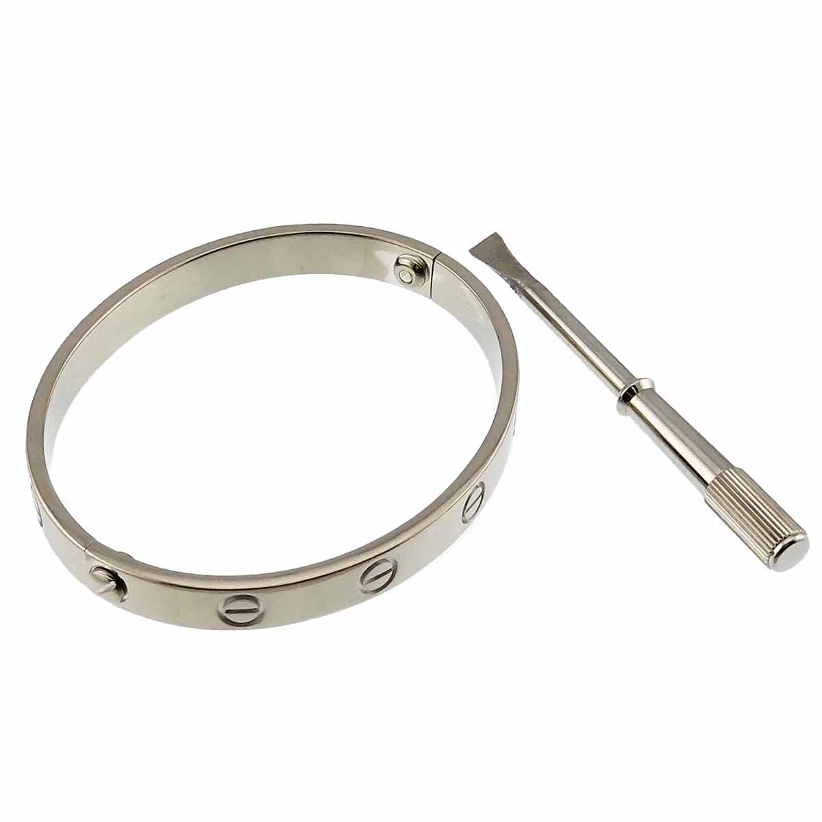 Love Bracelet 18K White Gold 750 Size16