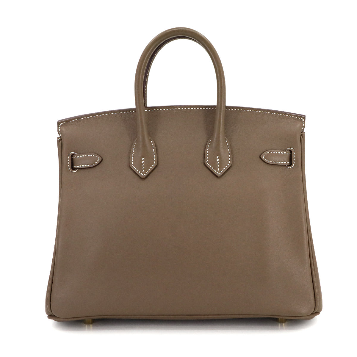 Birkin 25 Hand Bag Swift Etoupe Purse
