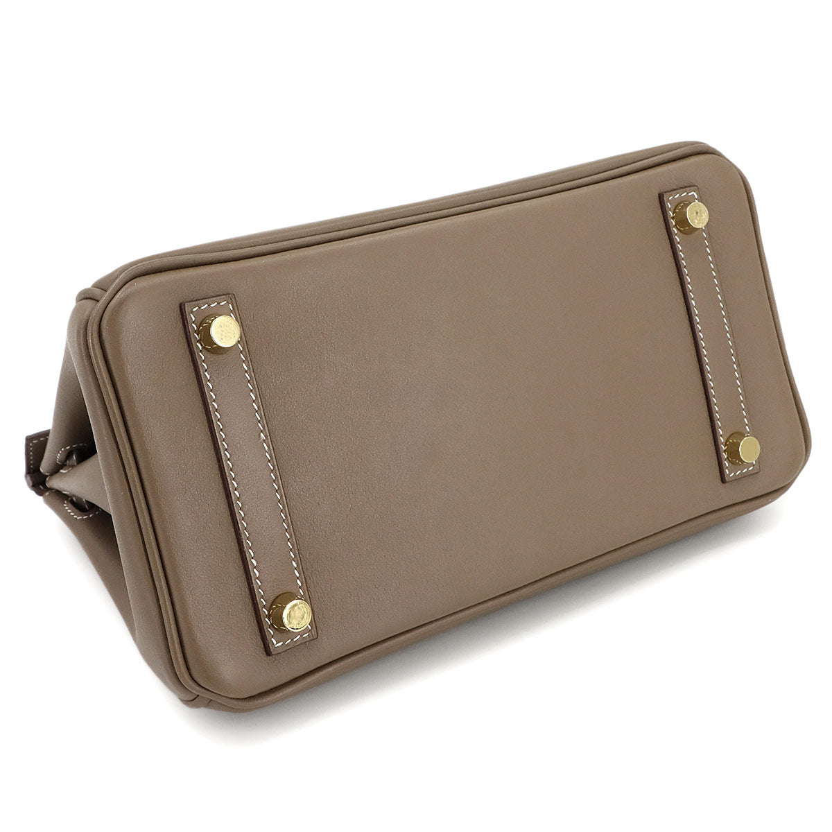 Birkin 25 Hand Bag Swift Etoupe Purse