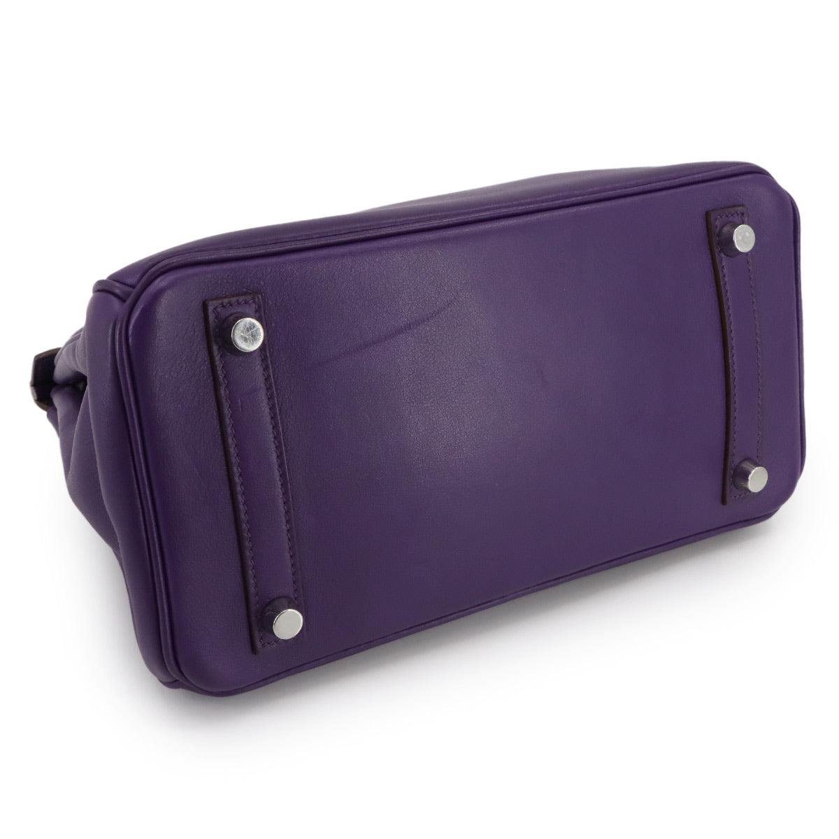 Birkin 25 Veau Swift Ultra violet Hand Bag Purse