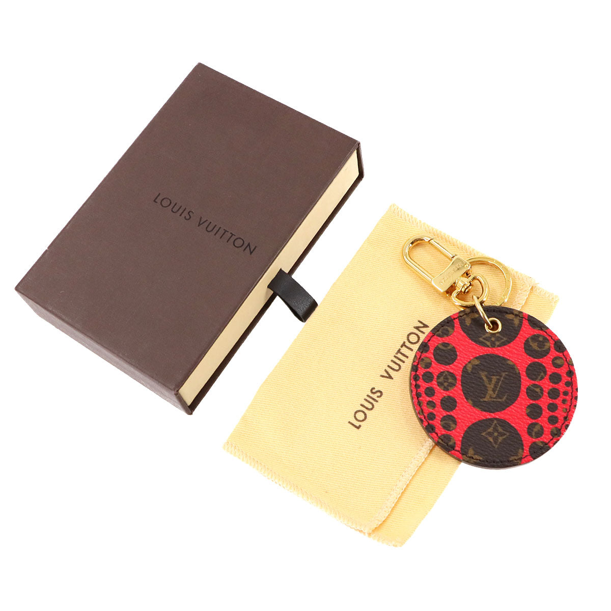 Pochette Cles Pumpkin Dots Bag Key Charm M66738