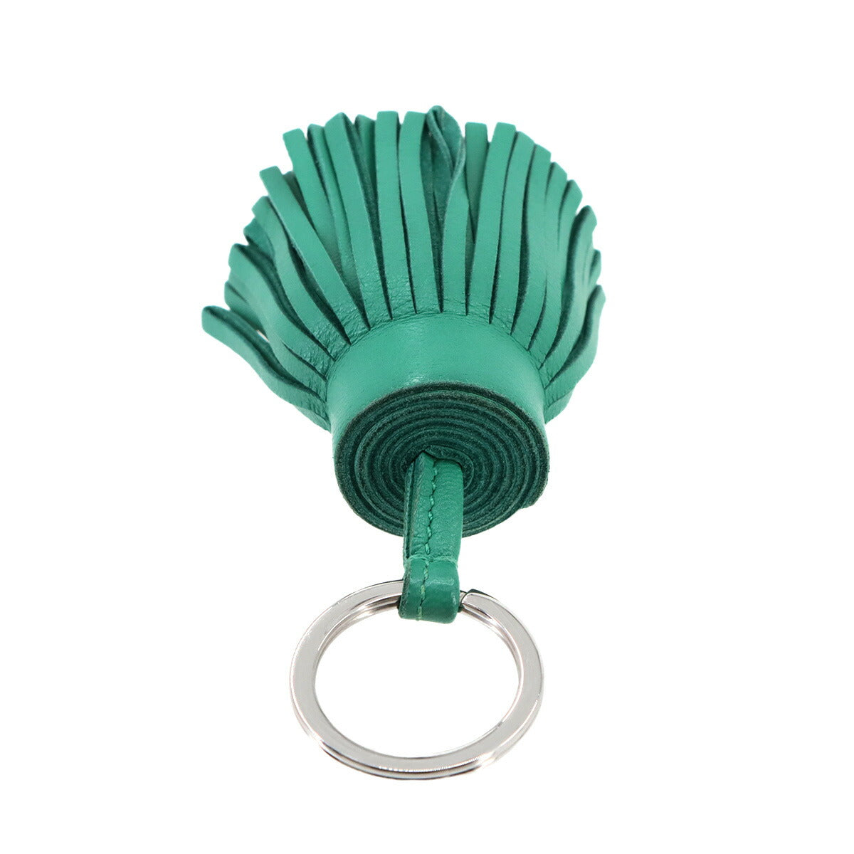 Carmen Bag Charm Key Ring Agneau Milo Minthe