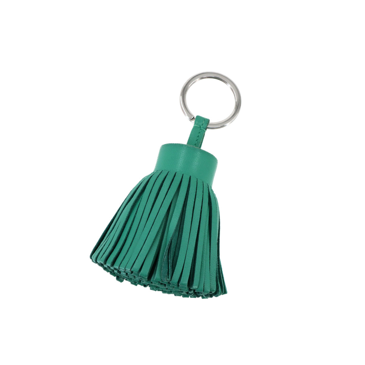 Carmen Bag Charm Key Ring Agneau Milo Minthe