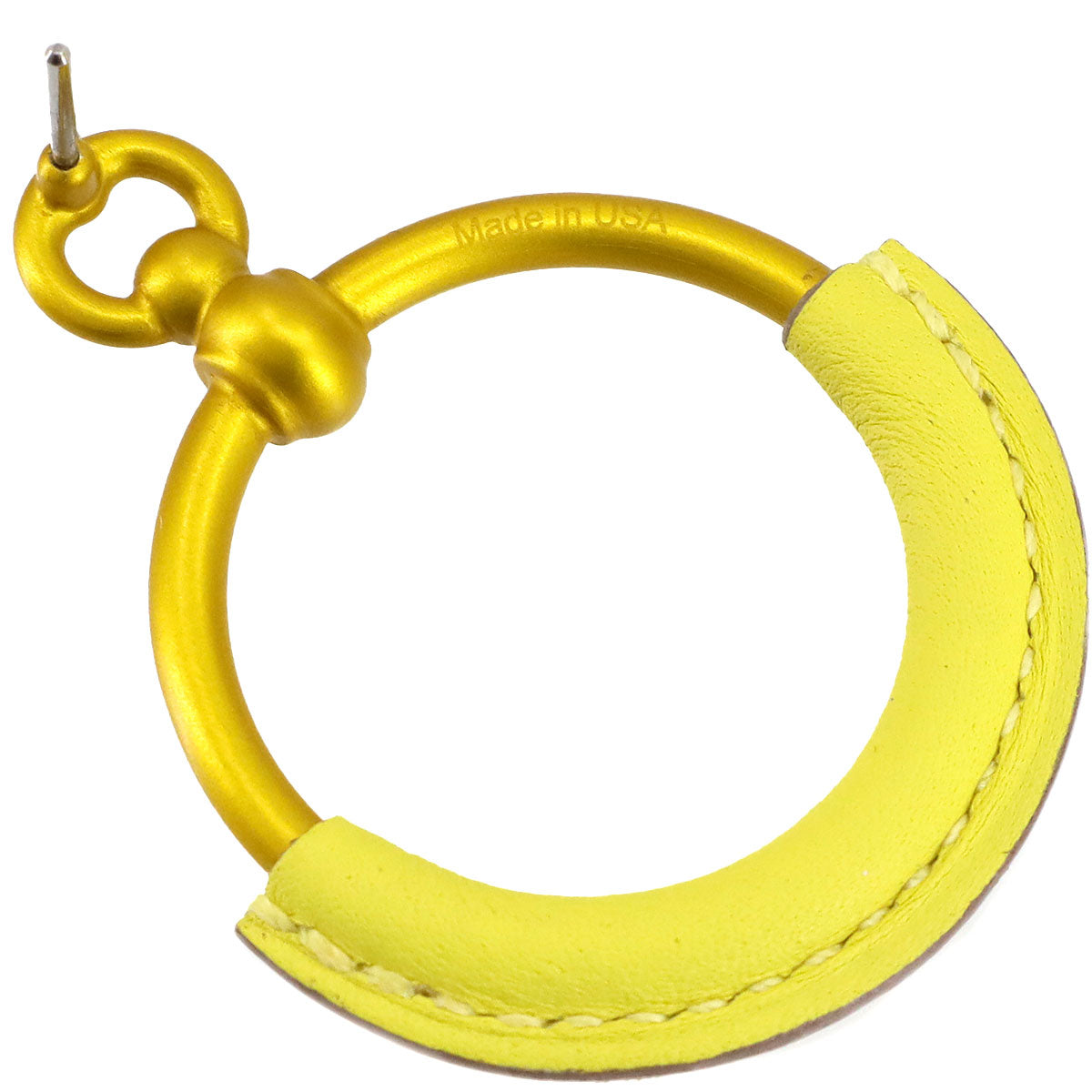 Loop Earrings Veau Swift Lime Accessory