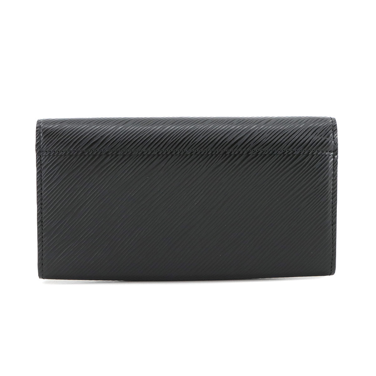 Epi Twist Wallet Long Leather Noir M68309 Purse