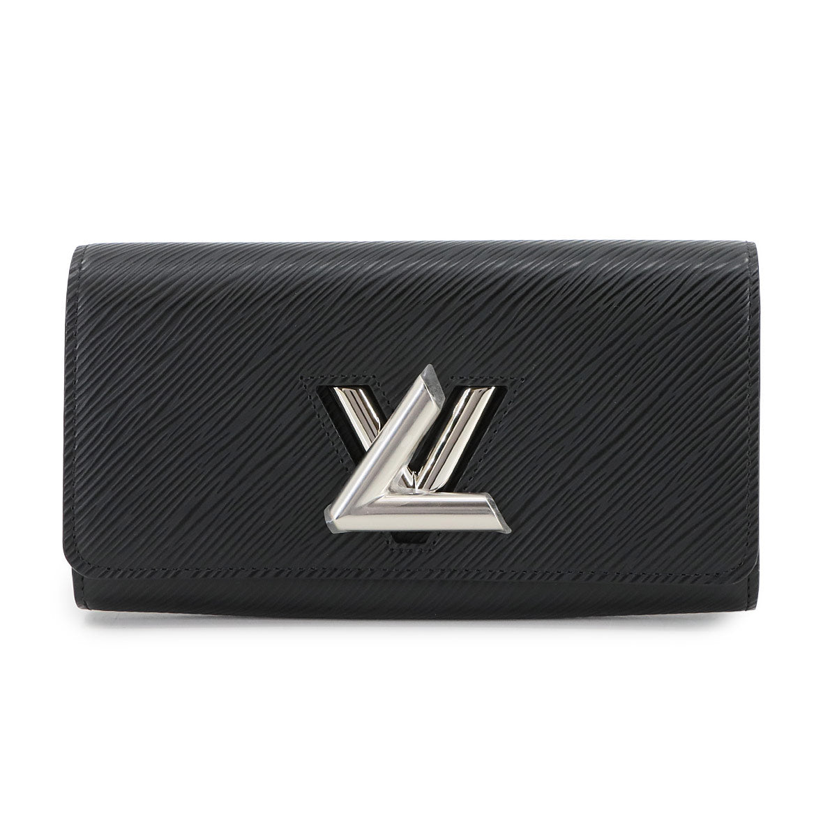 Epi Twist Wallet Long Leather Noir M68309 Purse