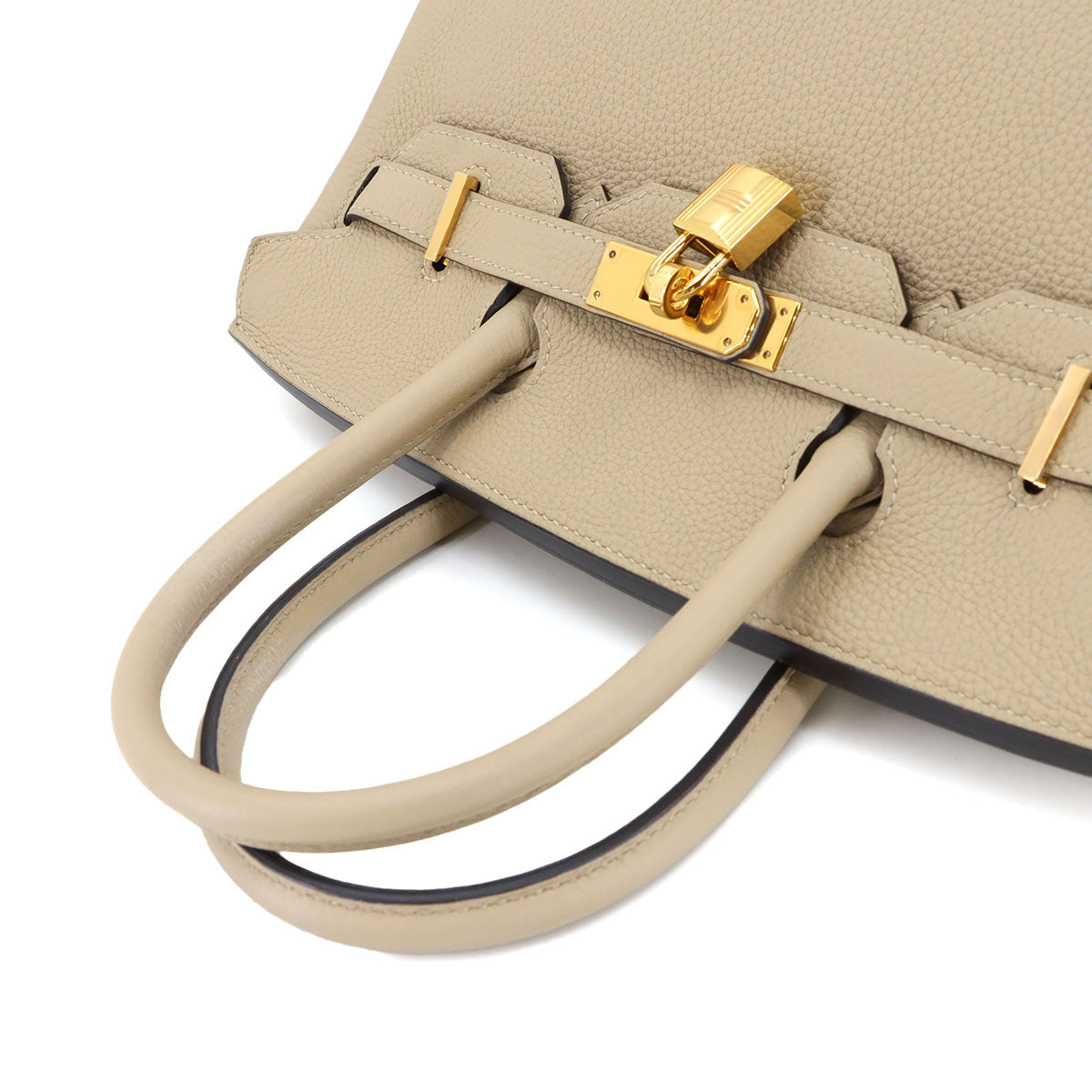 Birkin 30 Togo Leather Trench Hand Bag Purse