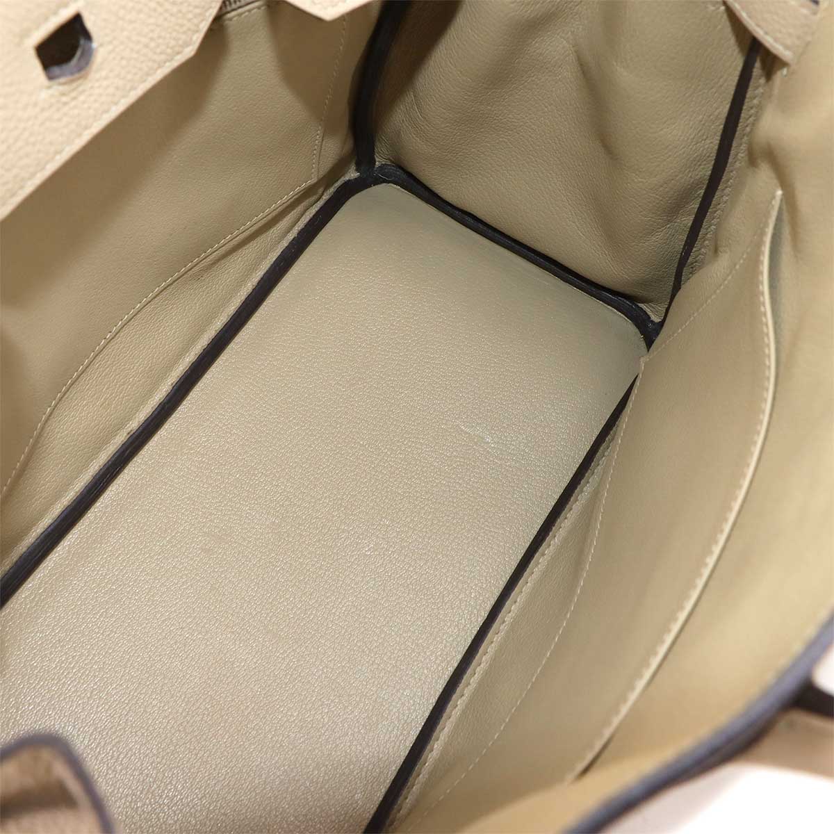 Birkin 30 Togo Leather Trench Hand Bag Purse