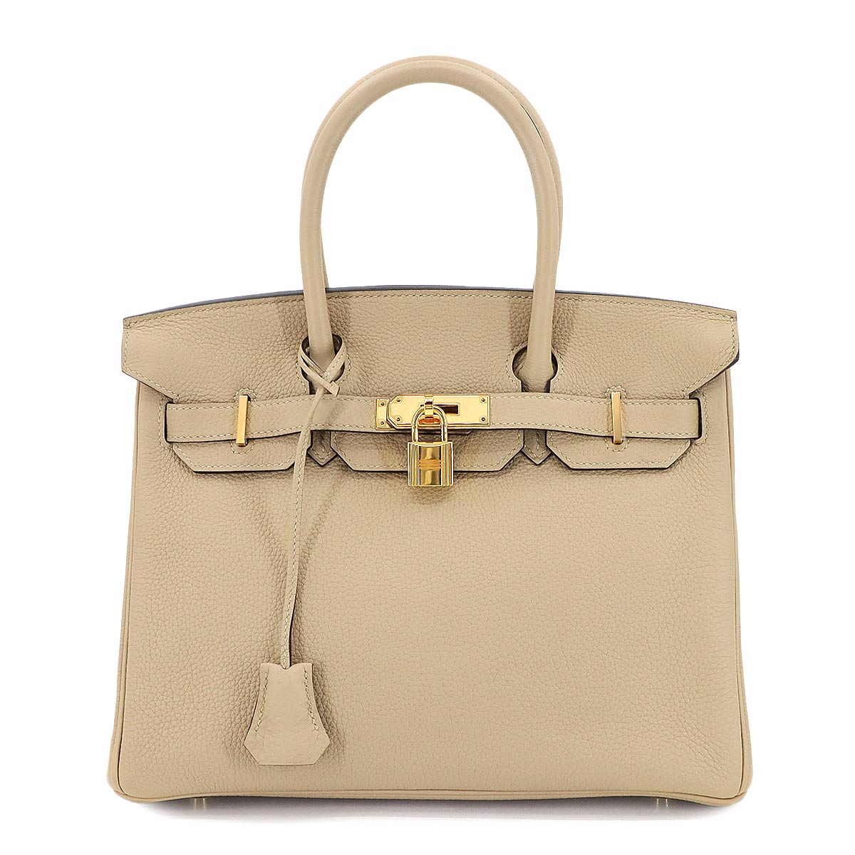 Birkin 30 Togo Leather Trench Hand Bag Purse