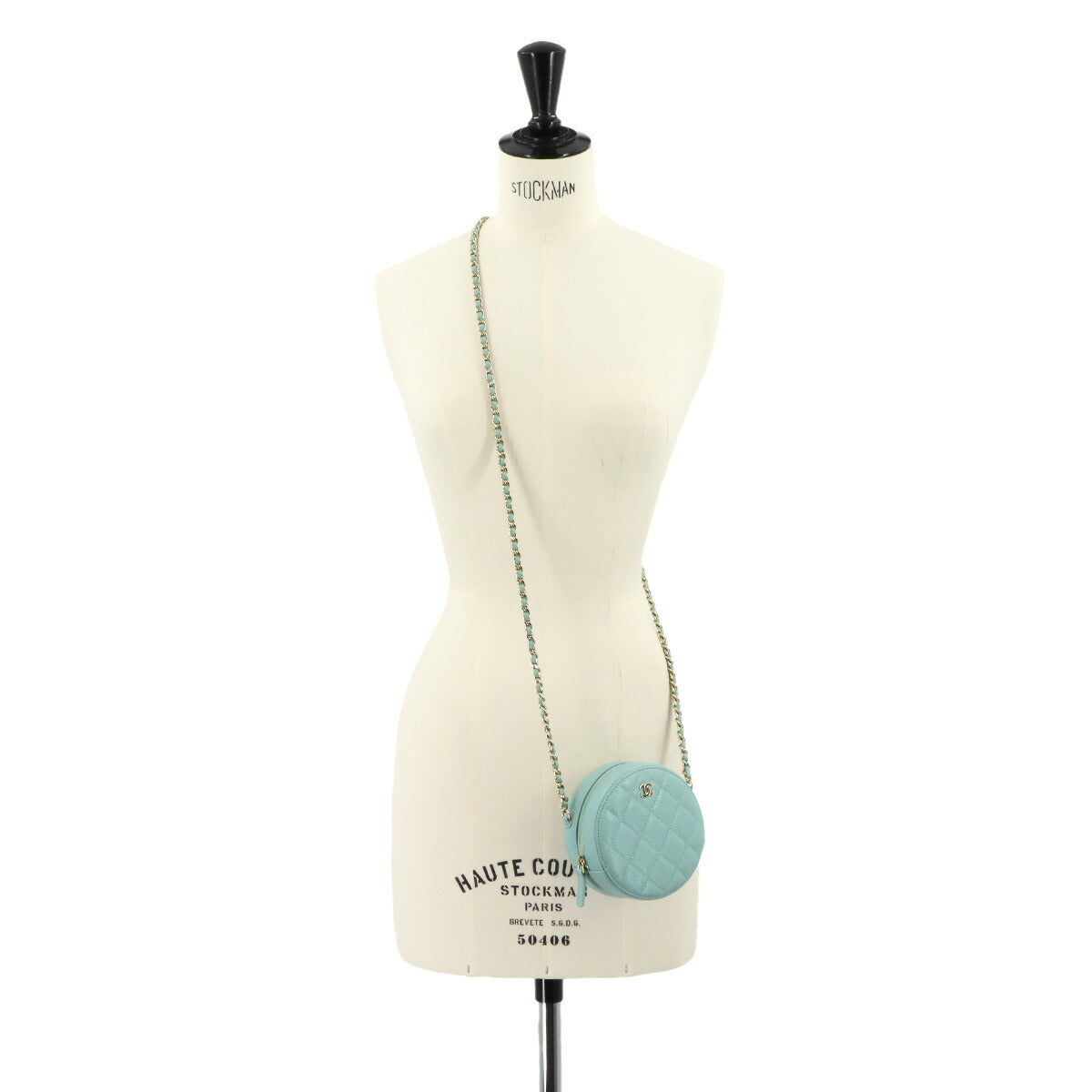 Matelasse Mini Classic Chain Shoulder Bag Leather AP0245