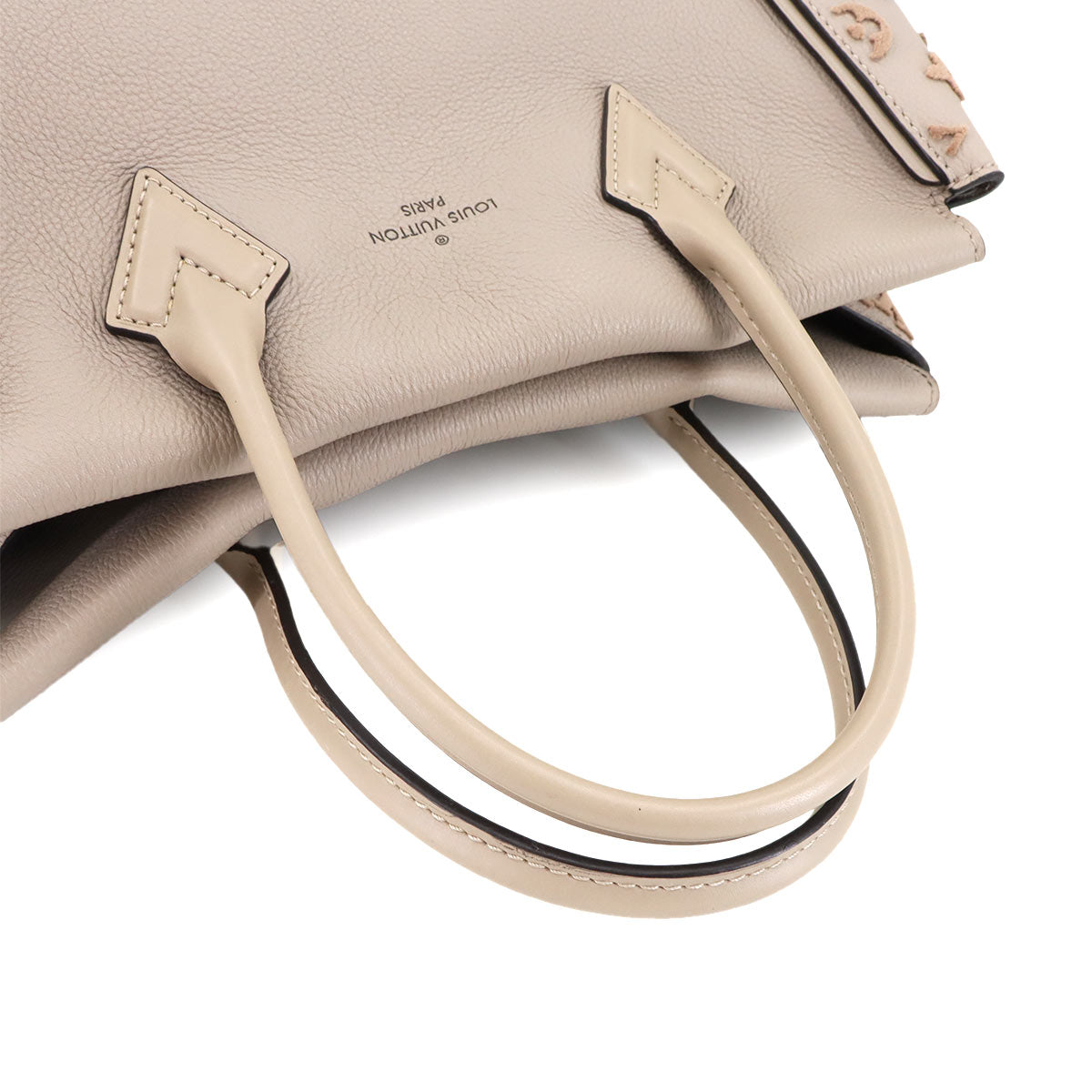 Veau Cachemire Tote W PM Tote Bag Leather Galet M94483