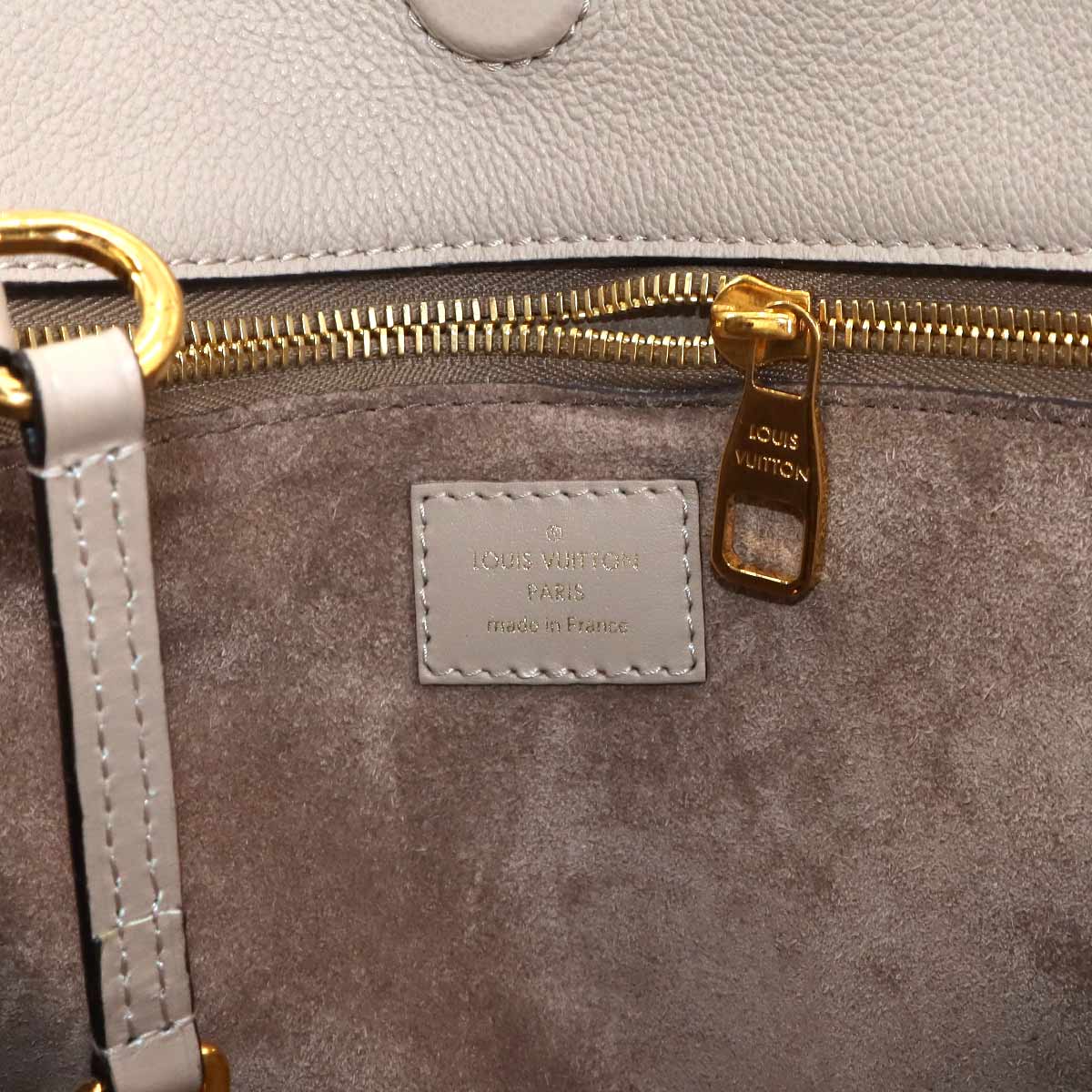 Veau Cachemire Tote W PM Tote Bag Leather Galet M94483