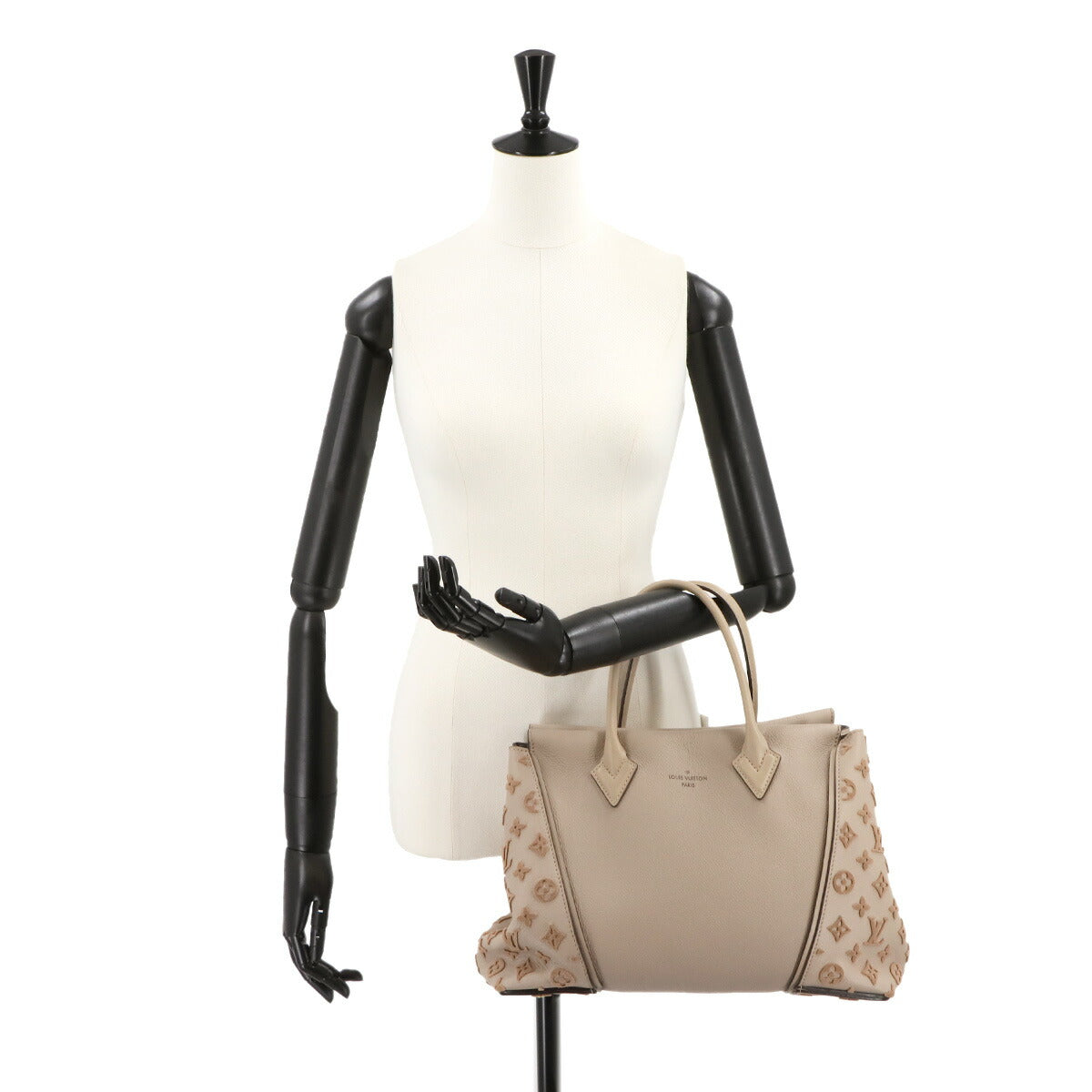Veau Cachemire Tote W PM Tote Bag Leather Galet M94483