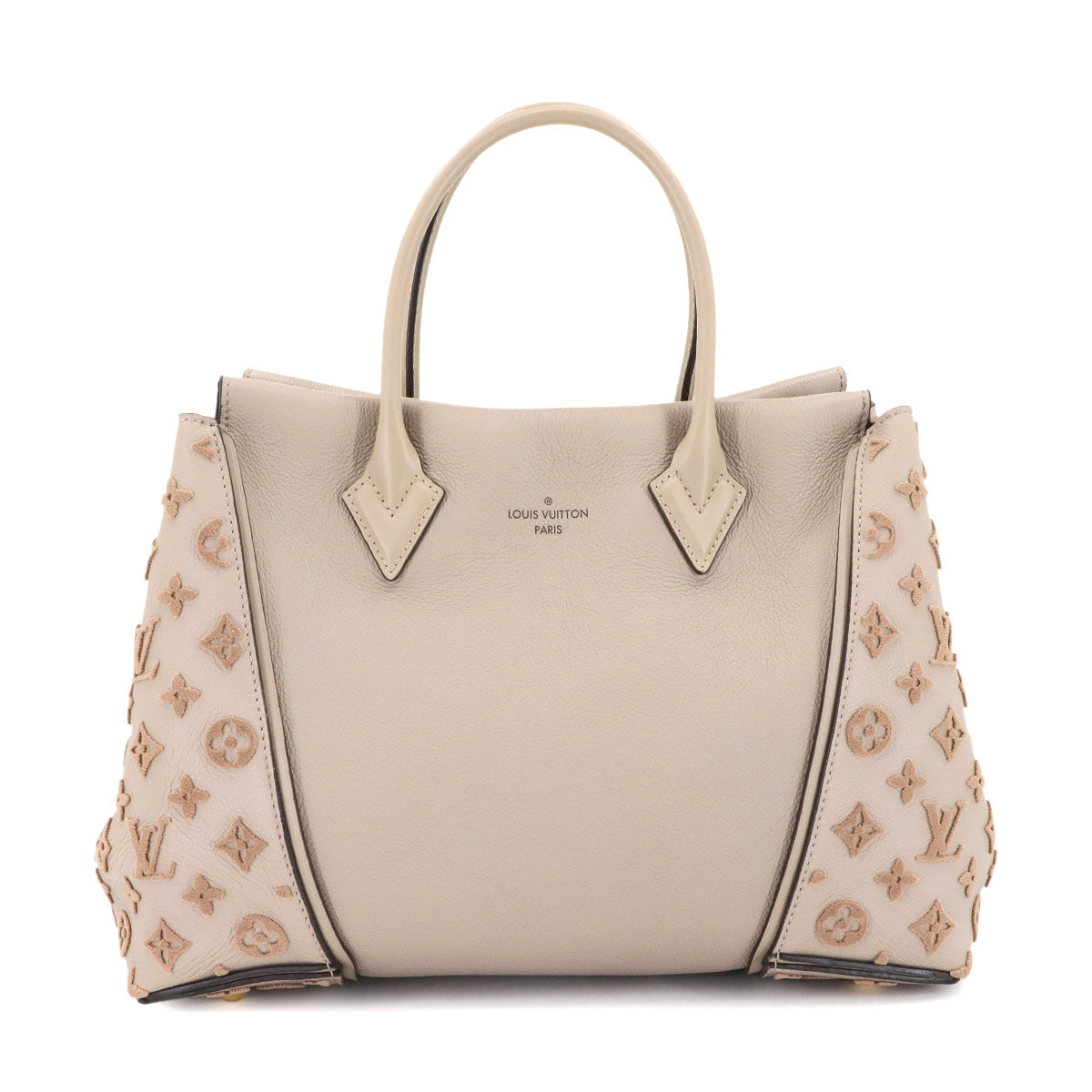 Veau Cachemire Tote W PM Tote Bag Leather Galet M94483