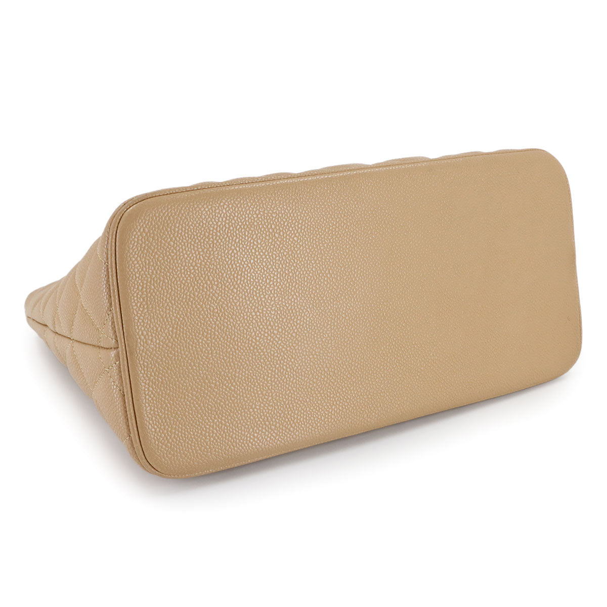 Medallion Tote Bag Leather Beige A01804 Coco Logos