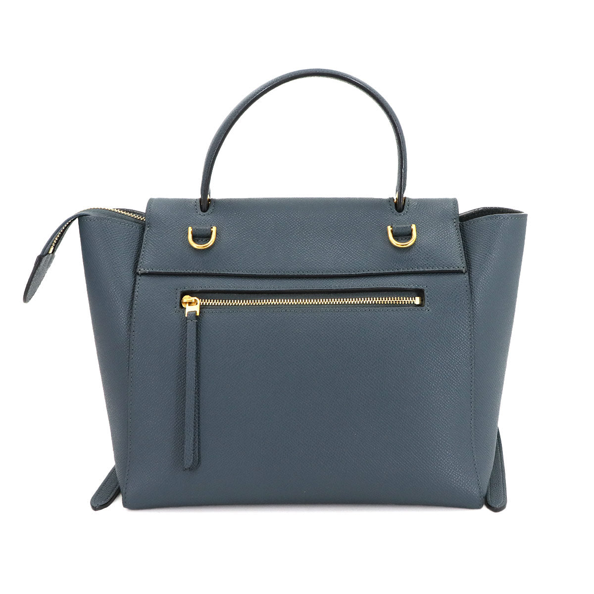 Belt Bag Micro Hand Shoulder Bag Leather Dark blue 189153