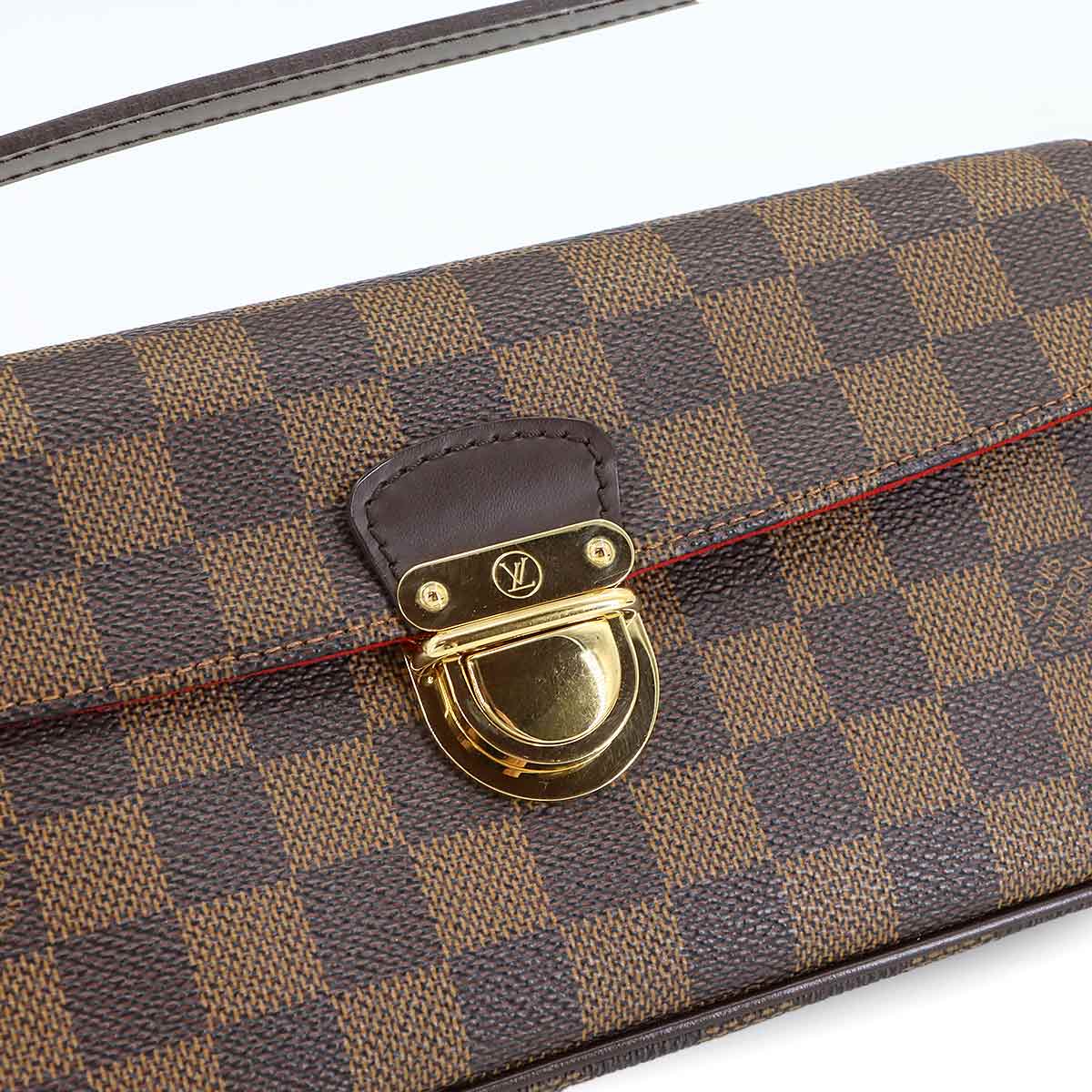 Damier Ravello PM Shoulder Bag Ebene N60007 Purse